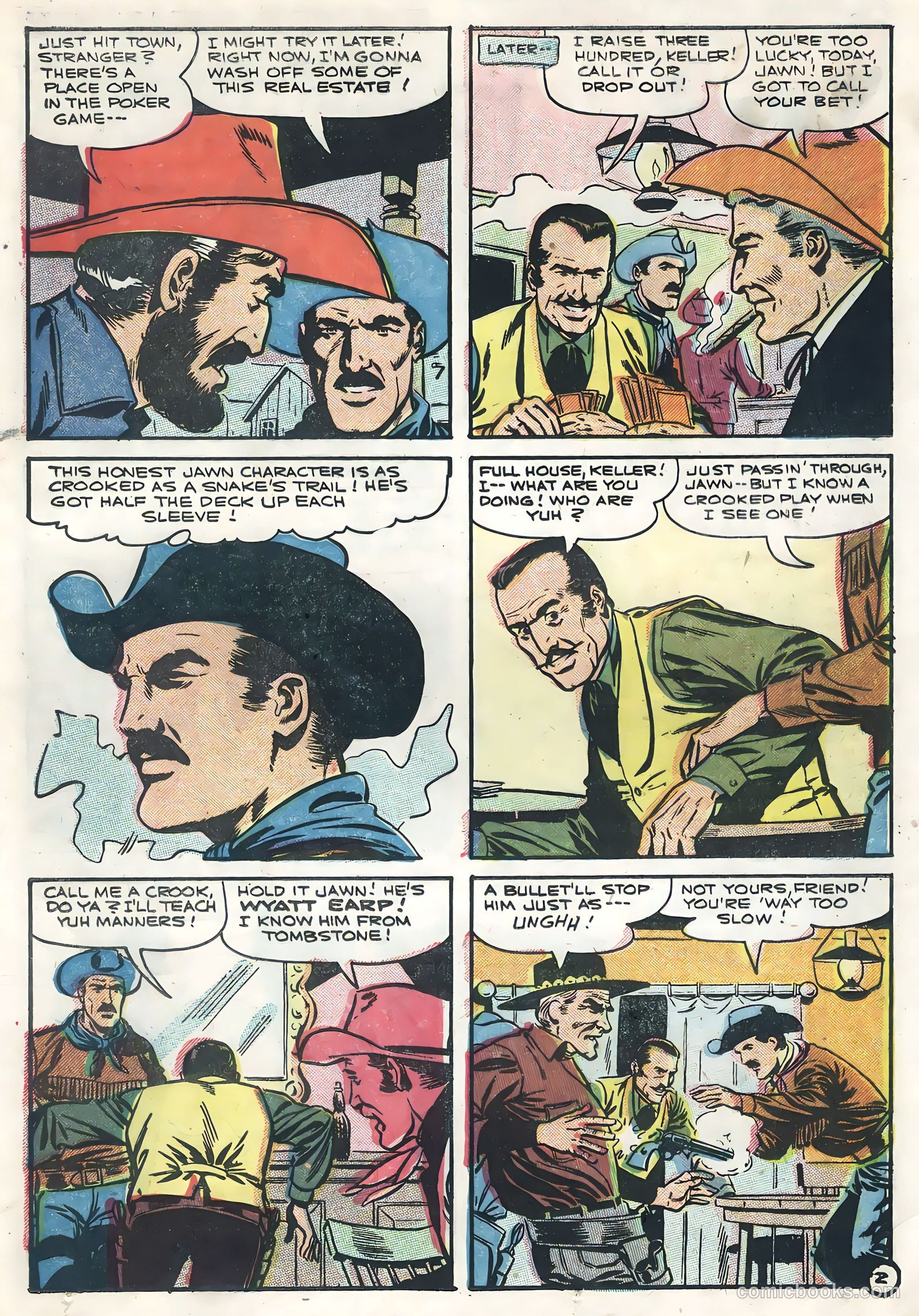 Wyatt Earp, Frontier Marshal #13 (1956) — page 25 of 36
