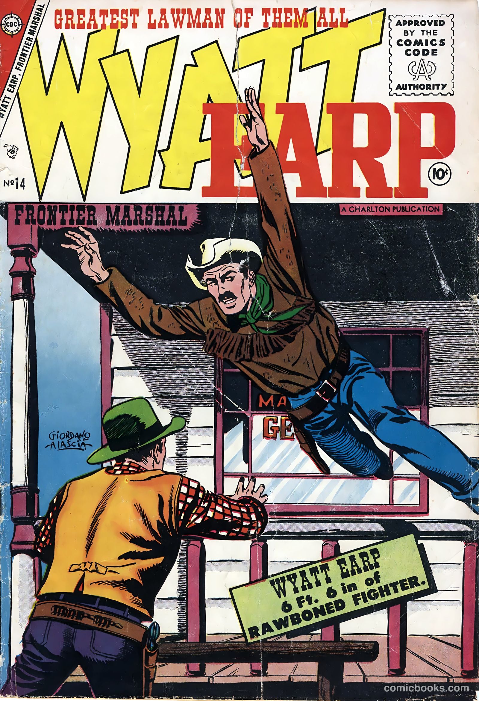 Wyatt Earp, Frontier Marshal #14
