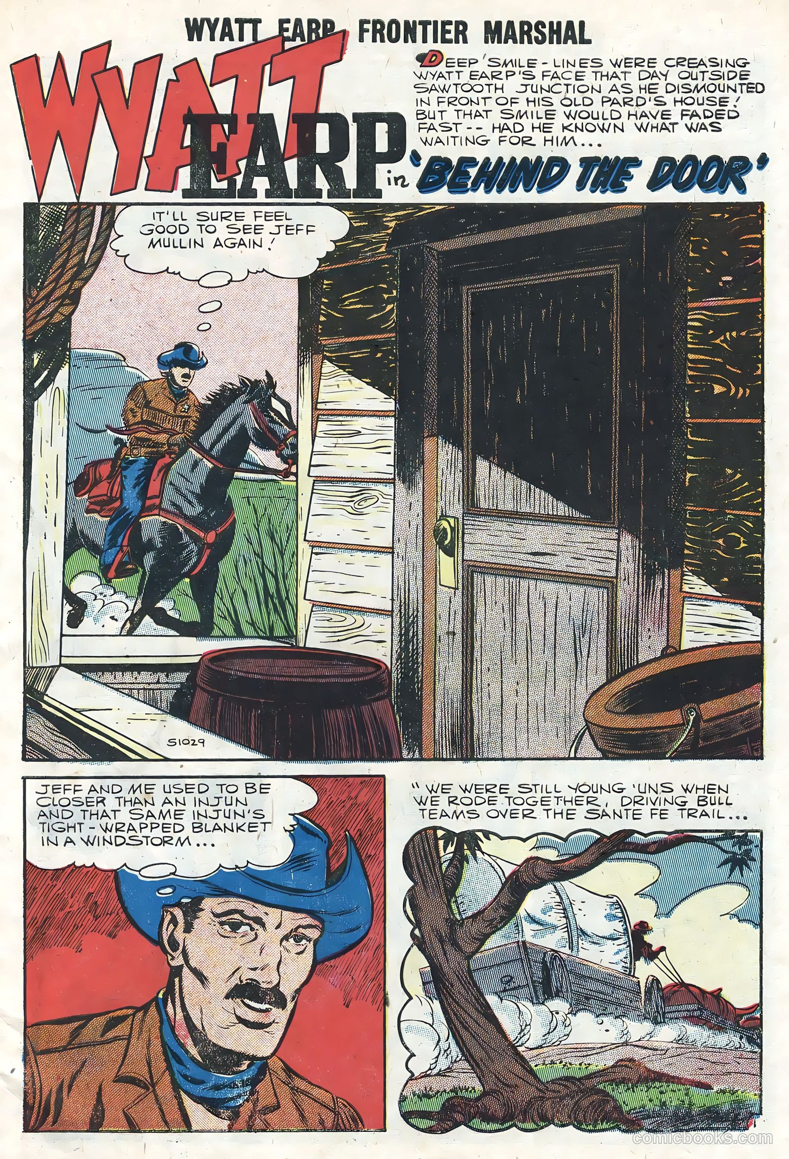 Wyatt Earp, Frontier Marshal #15 (1957) — page 3 of 36