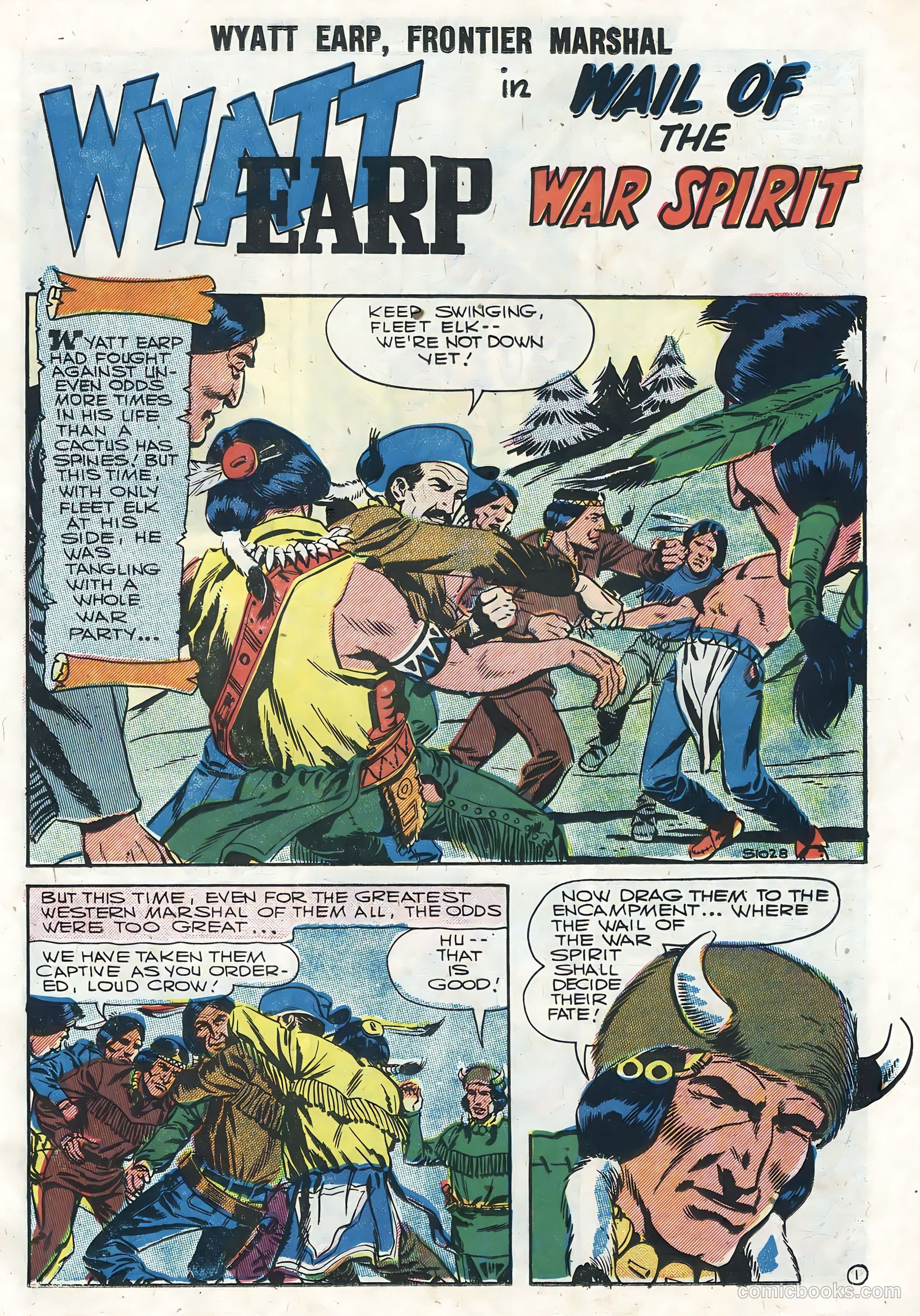Wyatt Earp, Frontier Marshal #15 (1957) — page 11 of 36