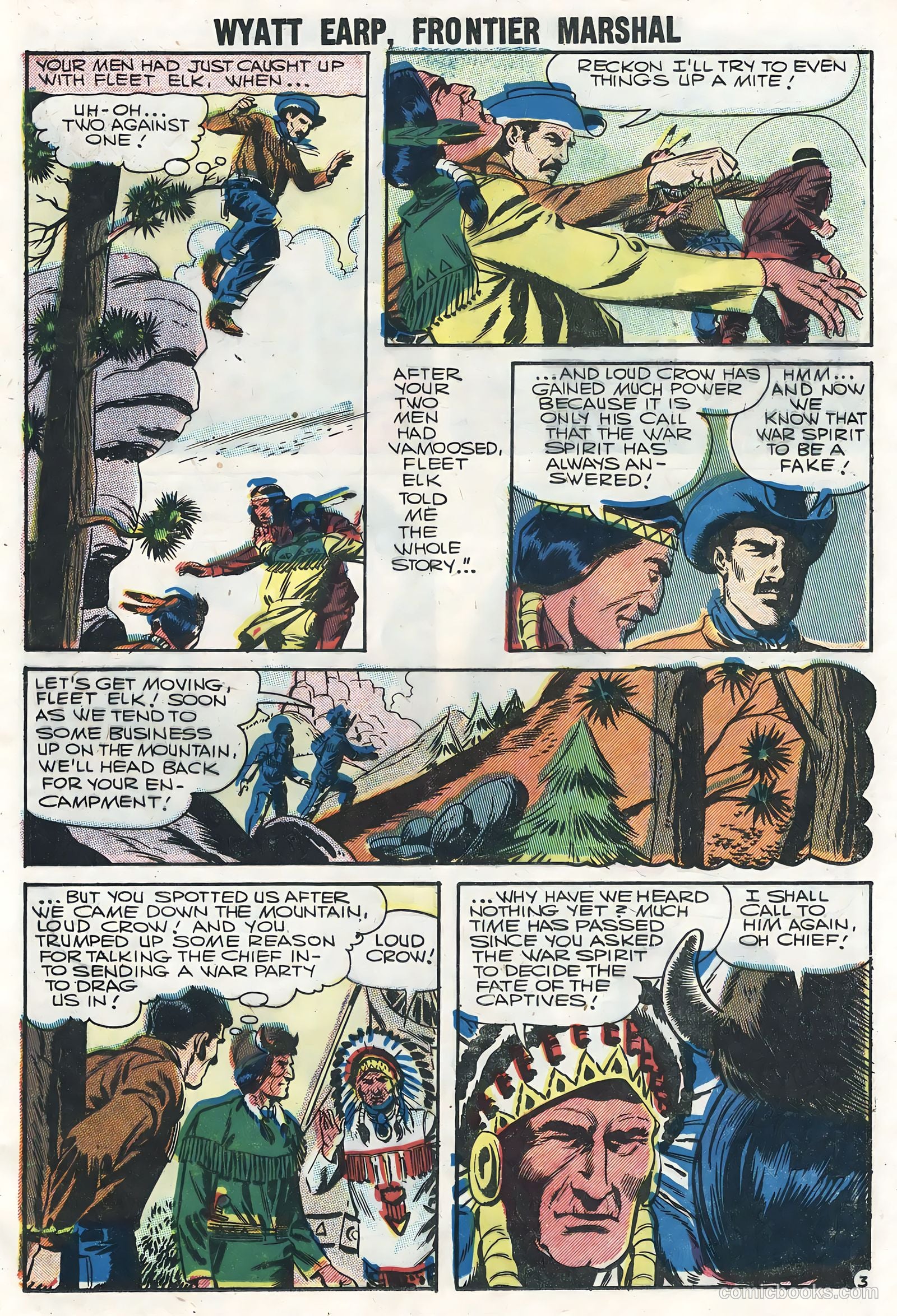 Wyatt Earp, Frontier Marshal #15 (1957) — page 13 of 36