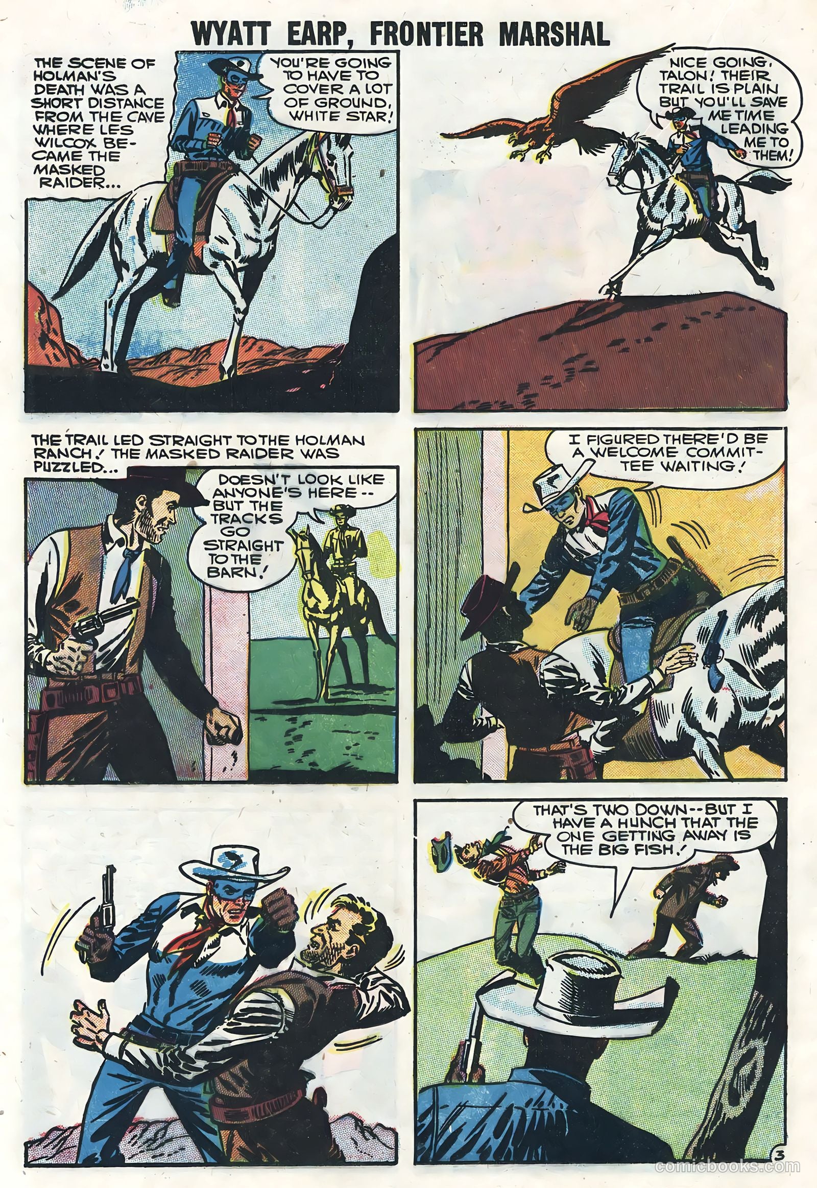 Wyatt Earp, Frontier Marshal #15 (1957) — page 20 of 36