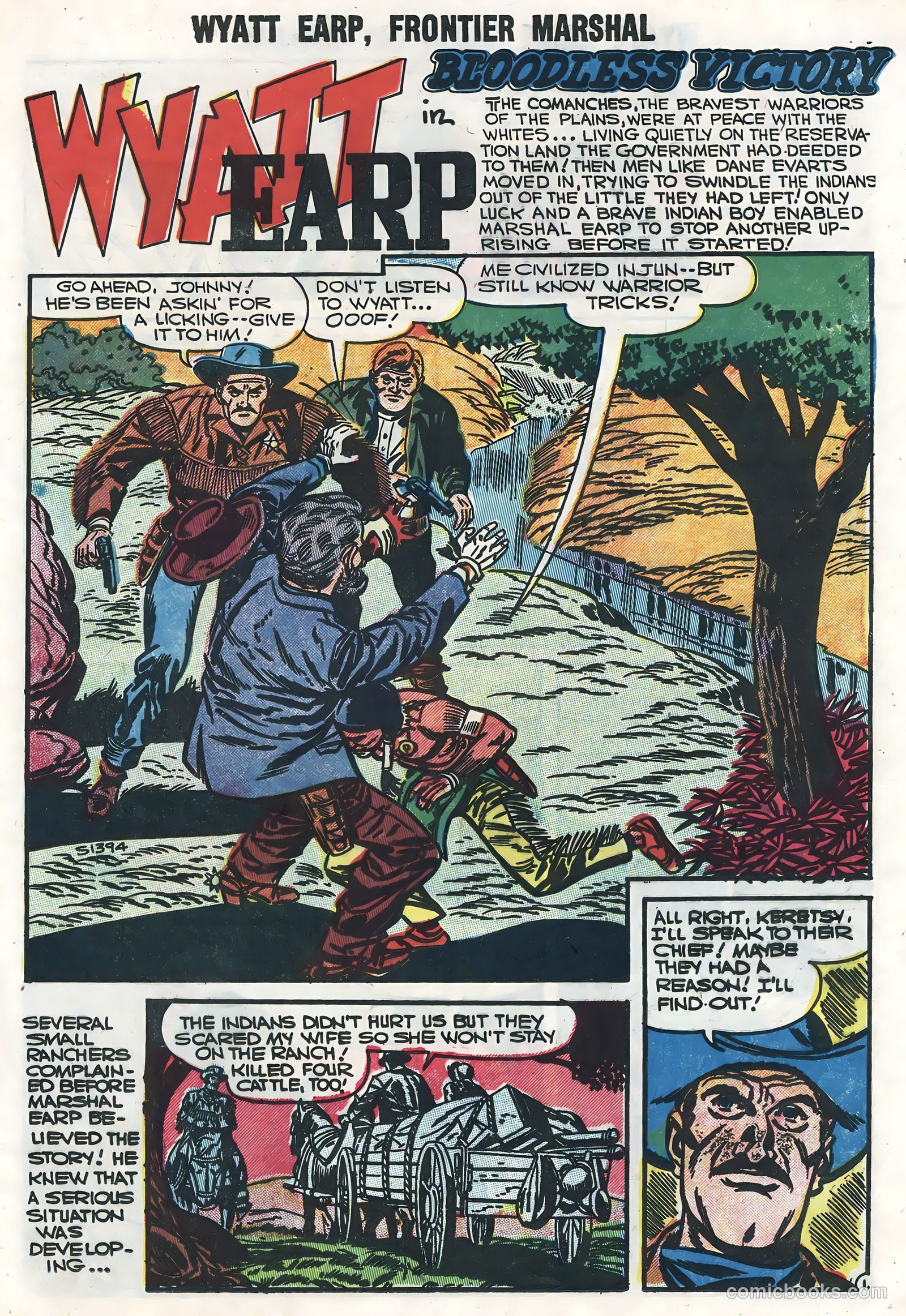Wyatt Earp, Frontier Marshal #15 (1957) — page 25 of 36