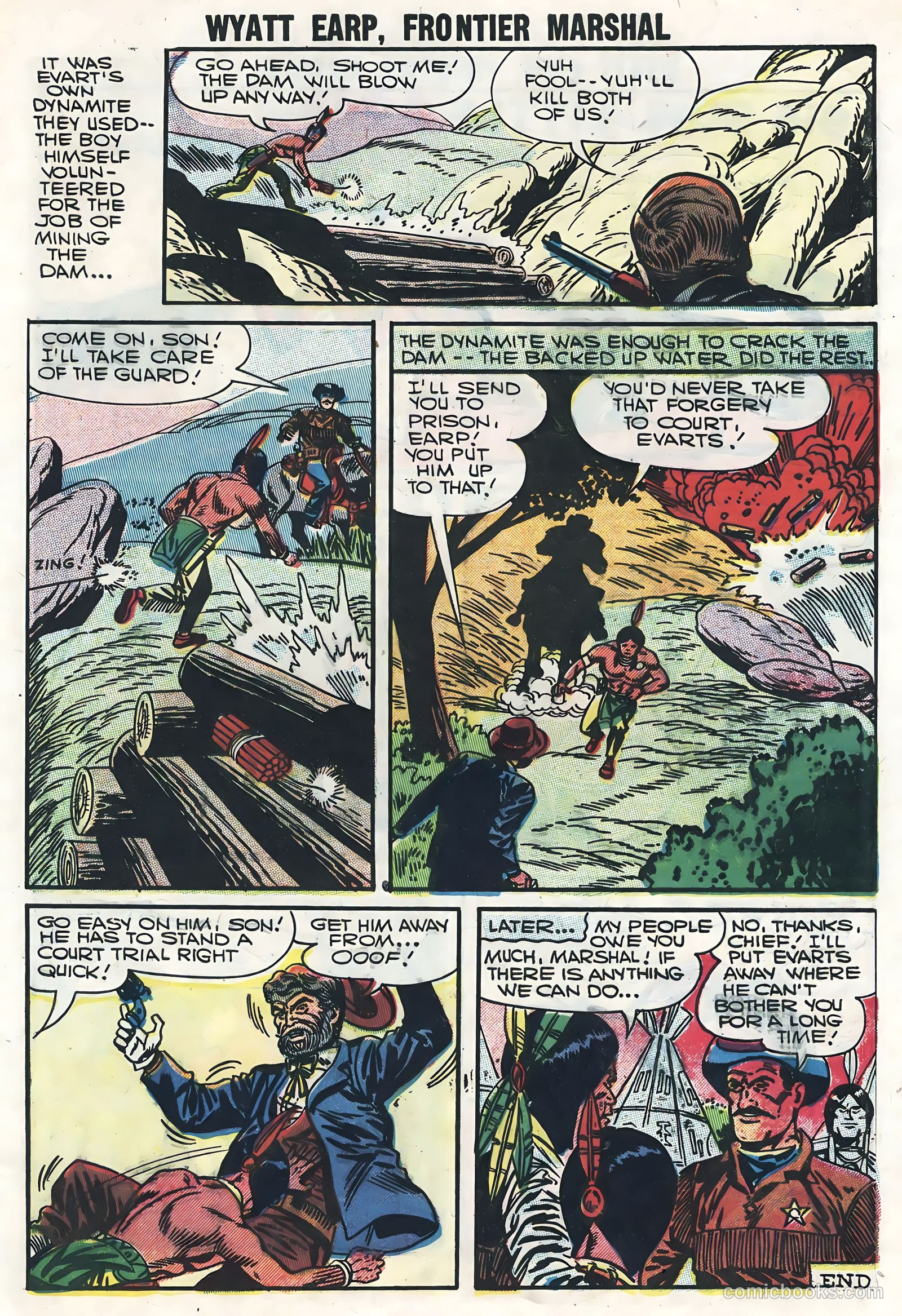 Wyatt Earp, Frontier Marshal #15 (1957) — page 29 of 36