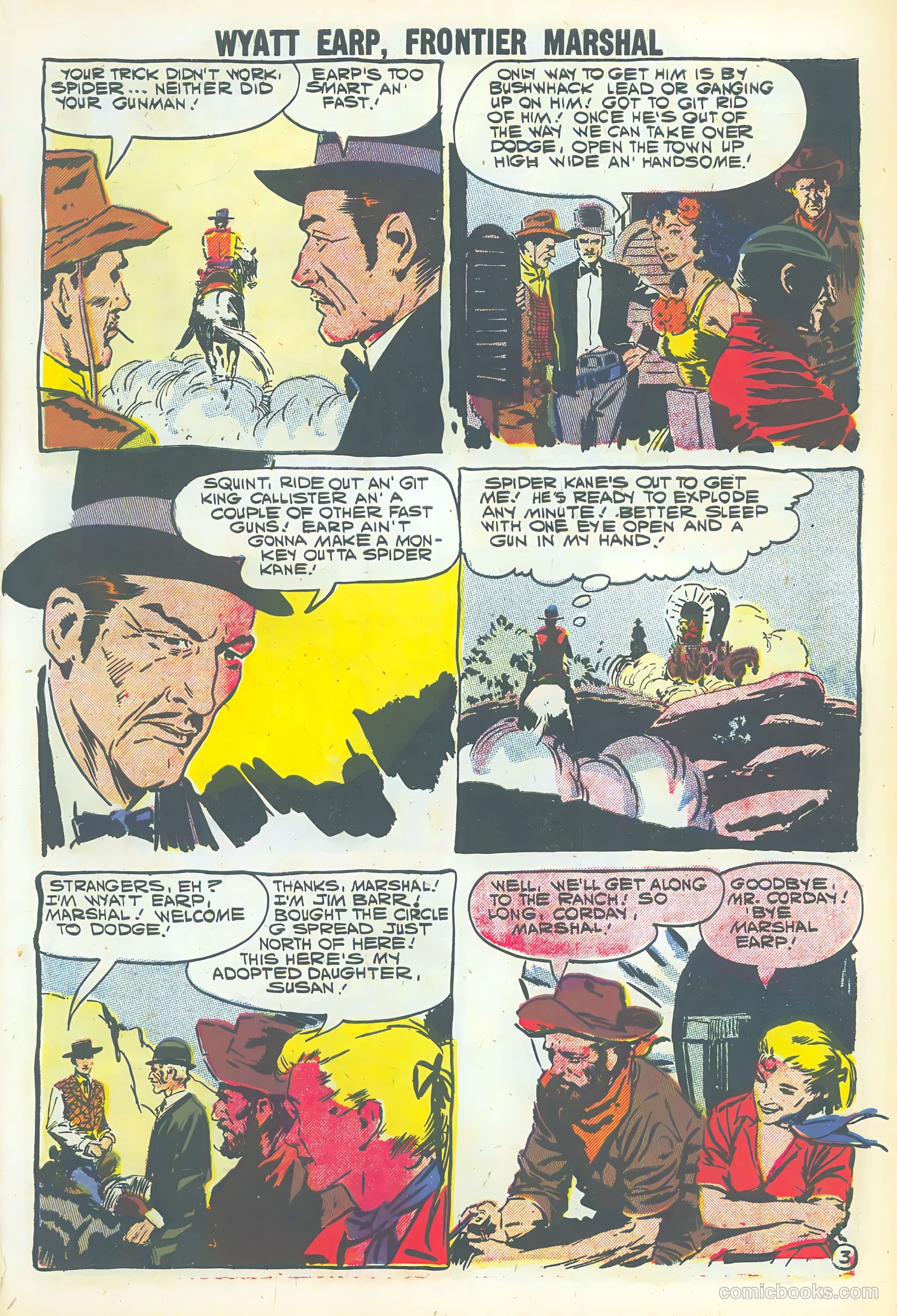 Wyatt Earp, Frontier Marshal #20 (1958) — page 5 of 68