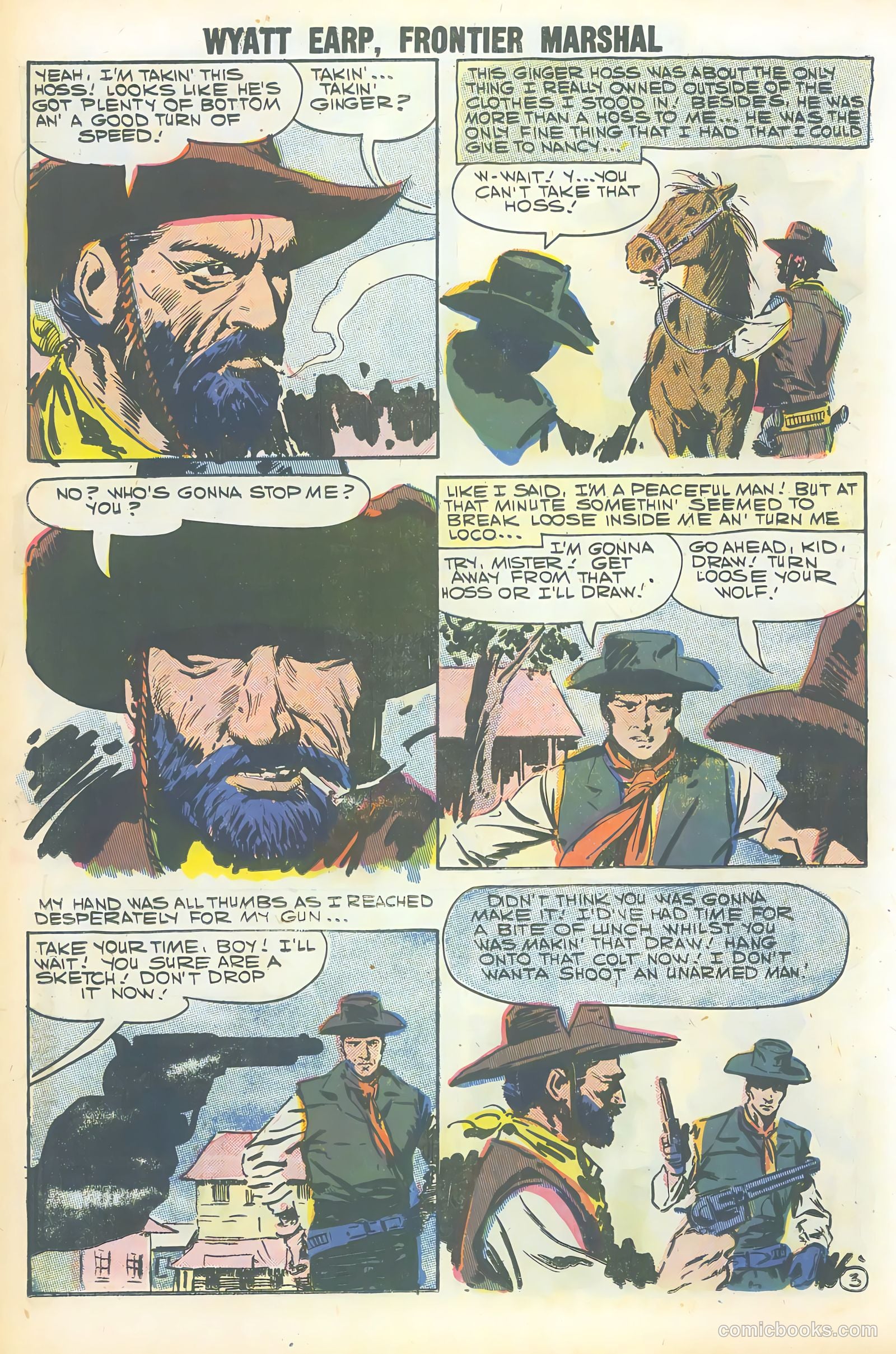 Wyatt Earp, Frontier Marshal #20 (1958) — page 40 of 68