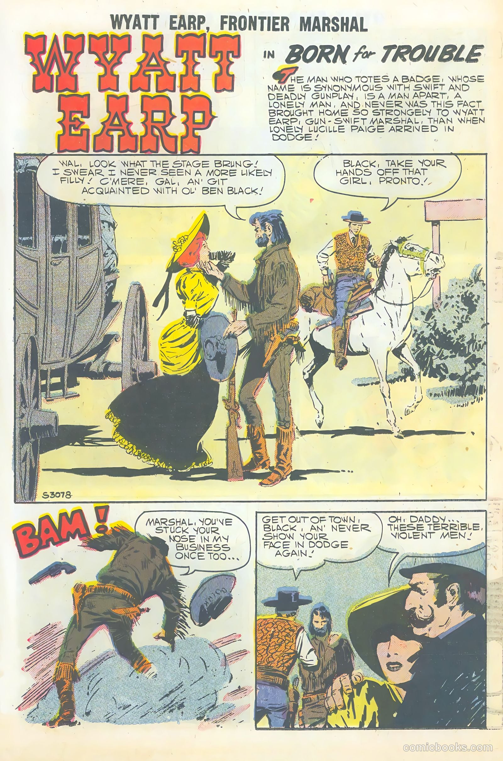 Wyatt Earp, Frontier Marshal #20 (1958) — page 43 of 68