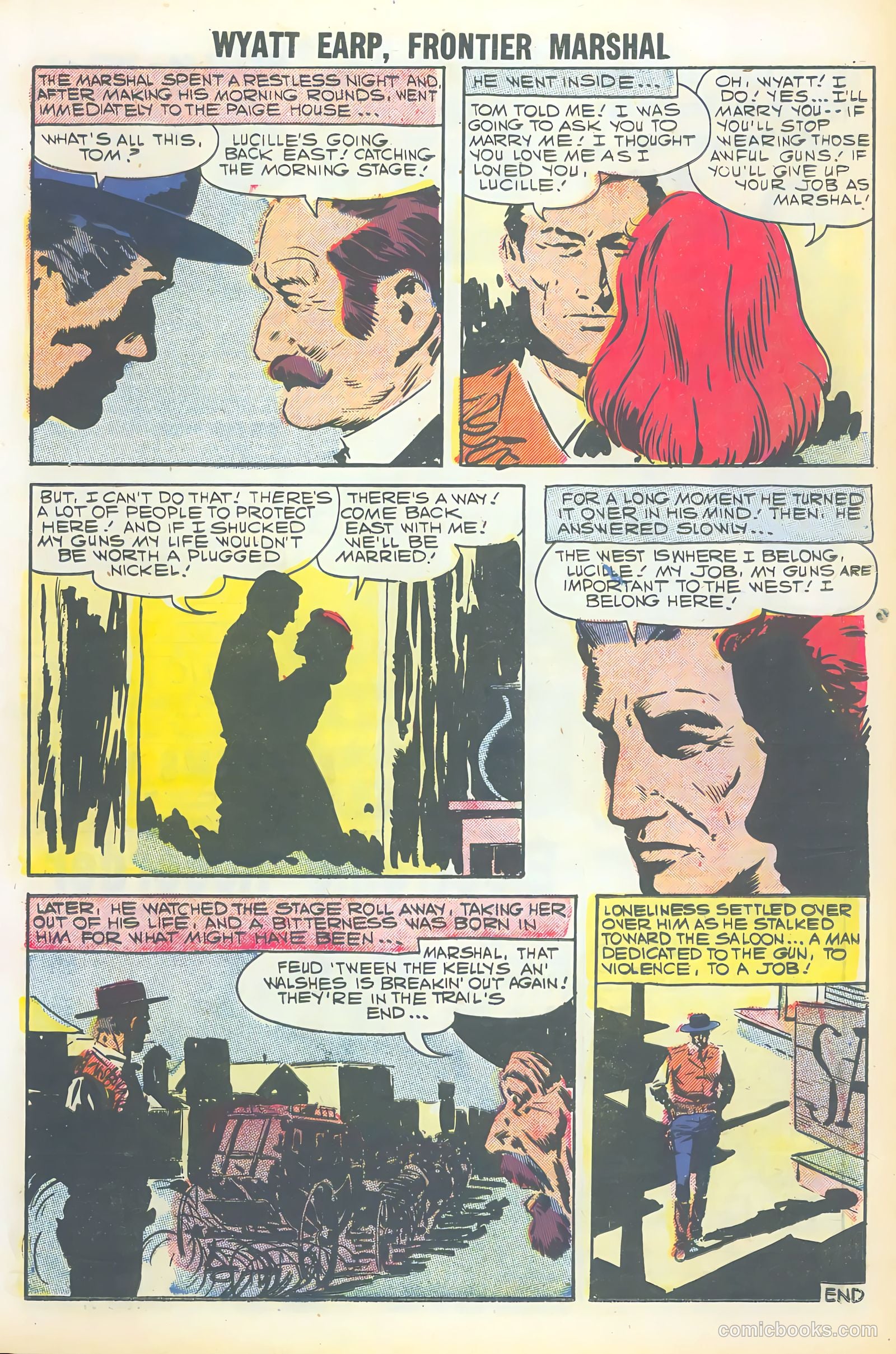 Wyatt Earp, Frontier Marshal #20 (1958) — page 47 of 68