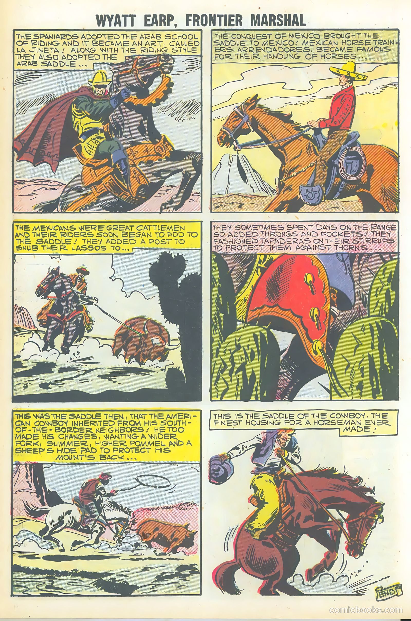 Wyatt Earp, Frontier Marshal #20 (1958) — page 50 of 68