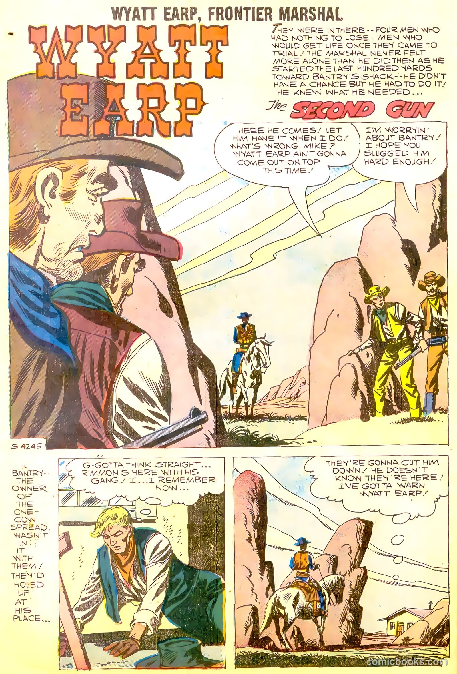 Wyatt Earp, Frontier Marshal #22 (1958, Charlton) — page 10 of 36