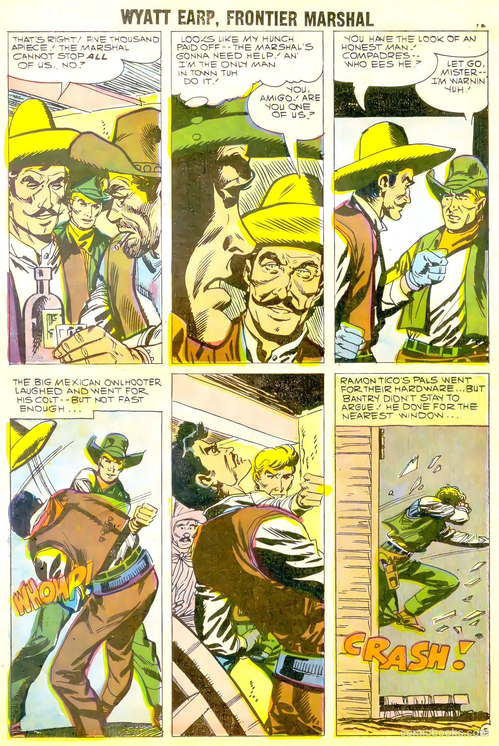 Wyatt Earp, Frontier Marshal #22 (1958, Charlton) — page 14 of 36