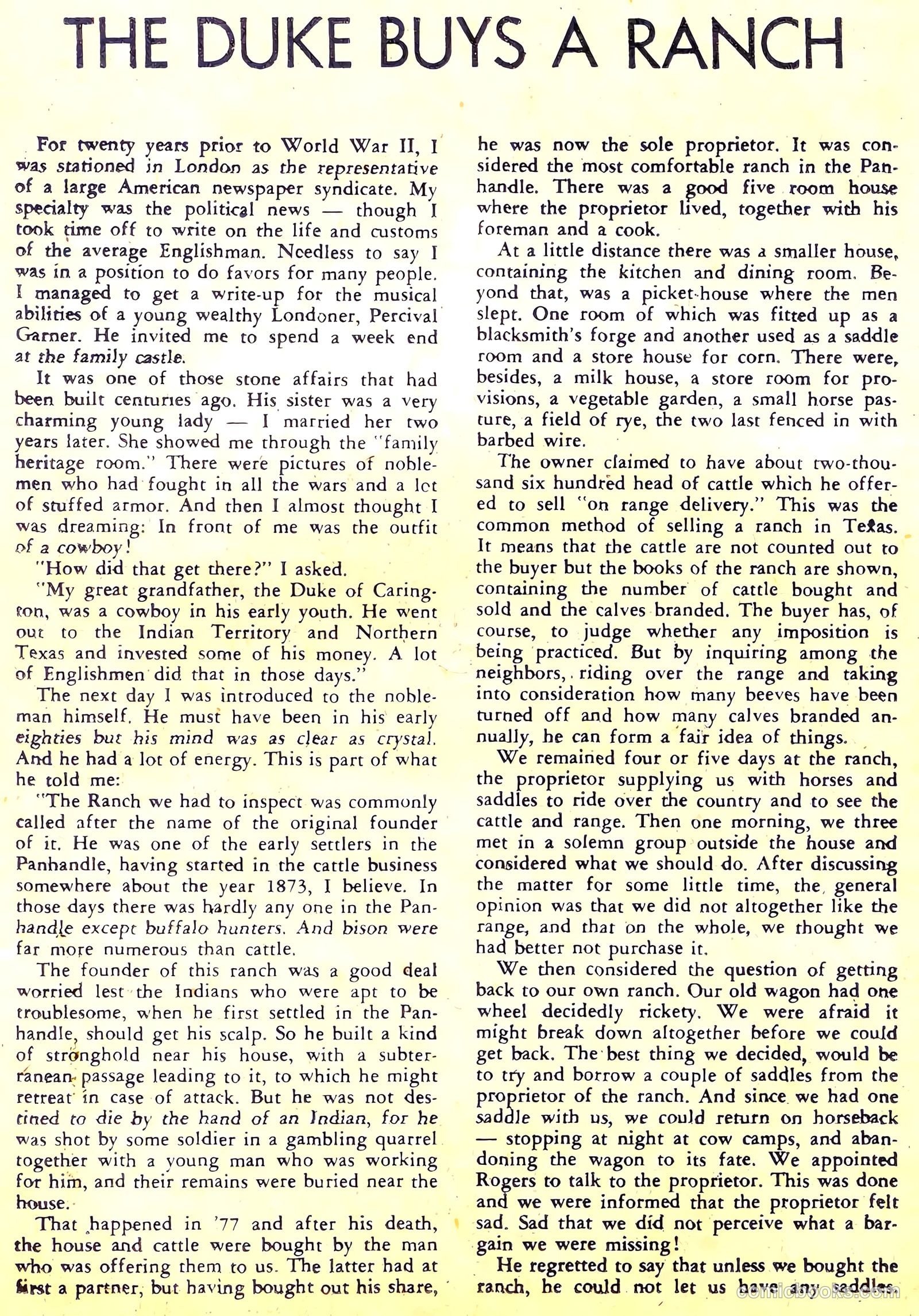 Wyatt Earp, Frontier Marshal #22 (1958, Charlton) — page 18 of 36