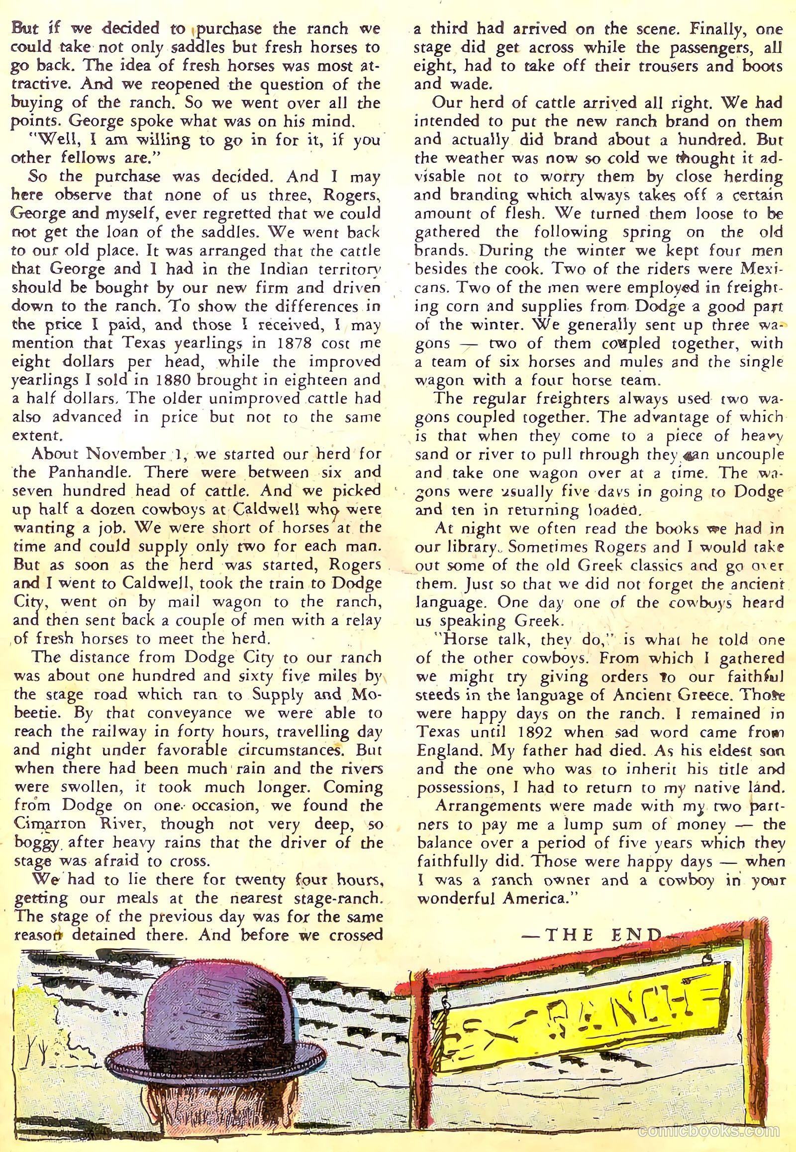Wyatt Earp, Frontier Marshal #22 (1958, Charlton) — page 19 of 36