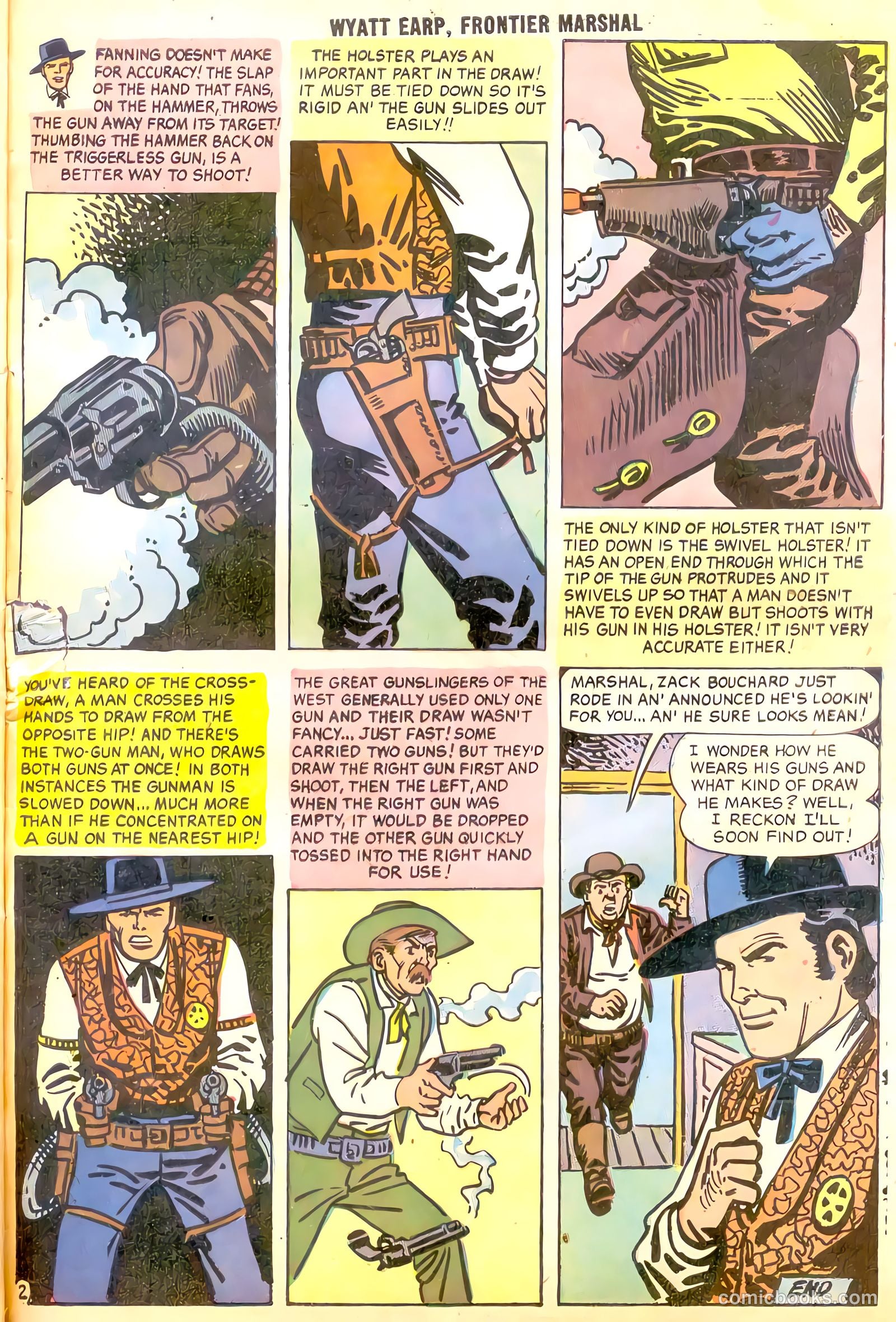 Wyatt Earp, Frontier Marshal #22 (1958, Charlton) — page 33 of 36