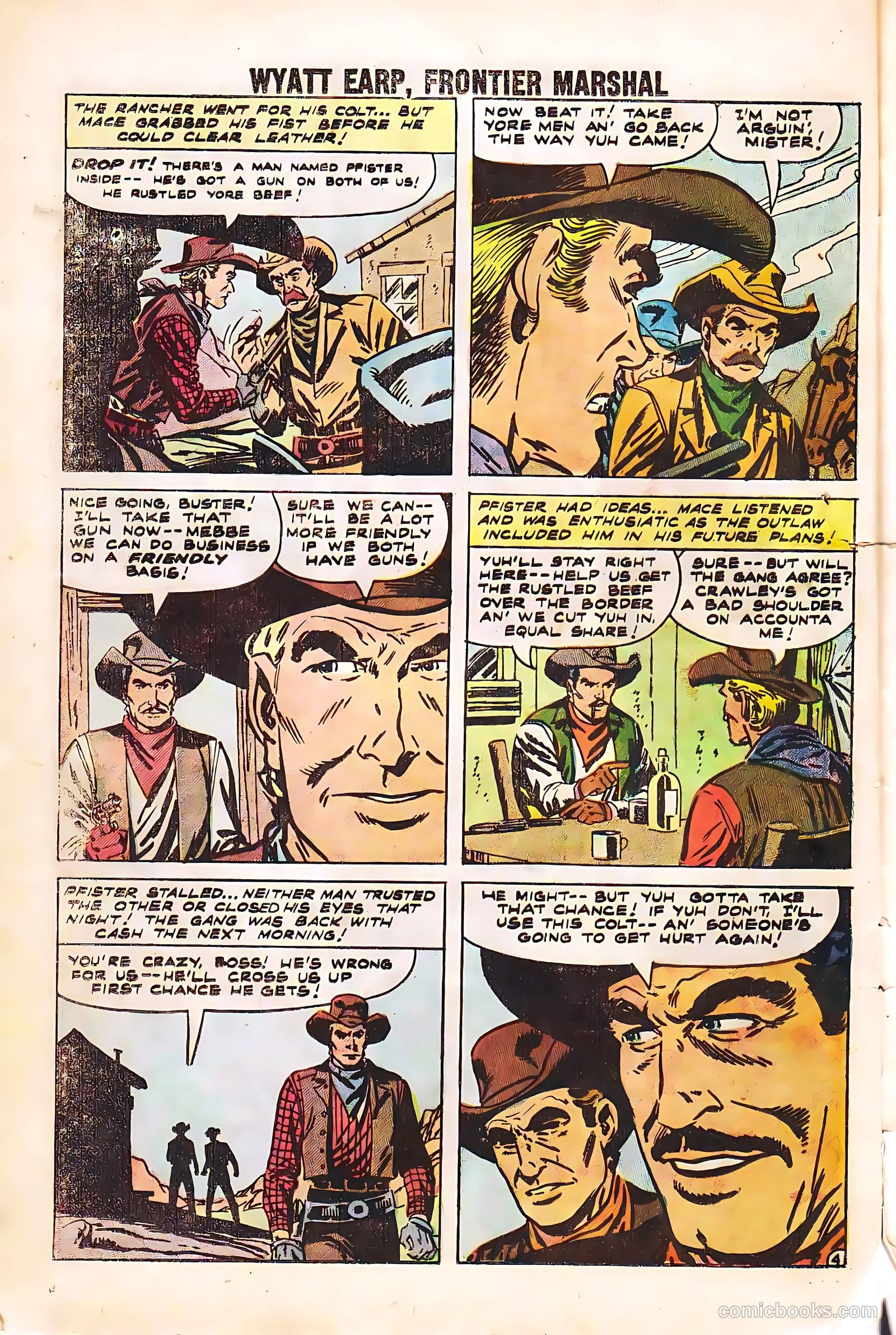 Wyatt Earp, Frontier Marshal #23 (1959) — page 24 of 36