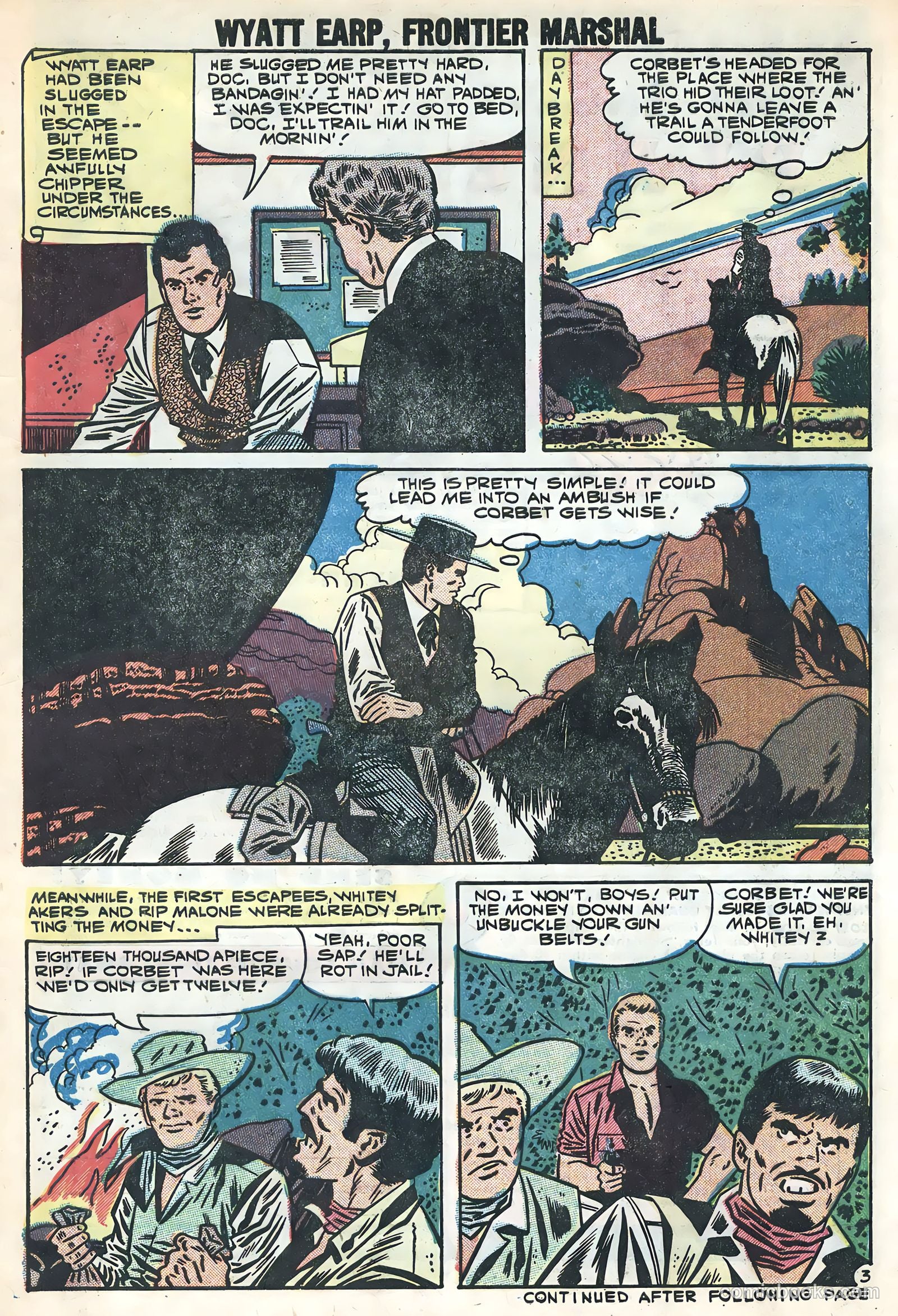 Wyatt Earp, Frontier Marshal #25 (1959) — page 5 of 36