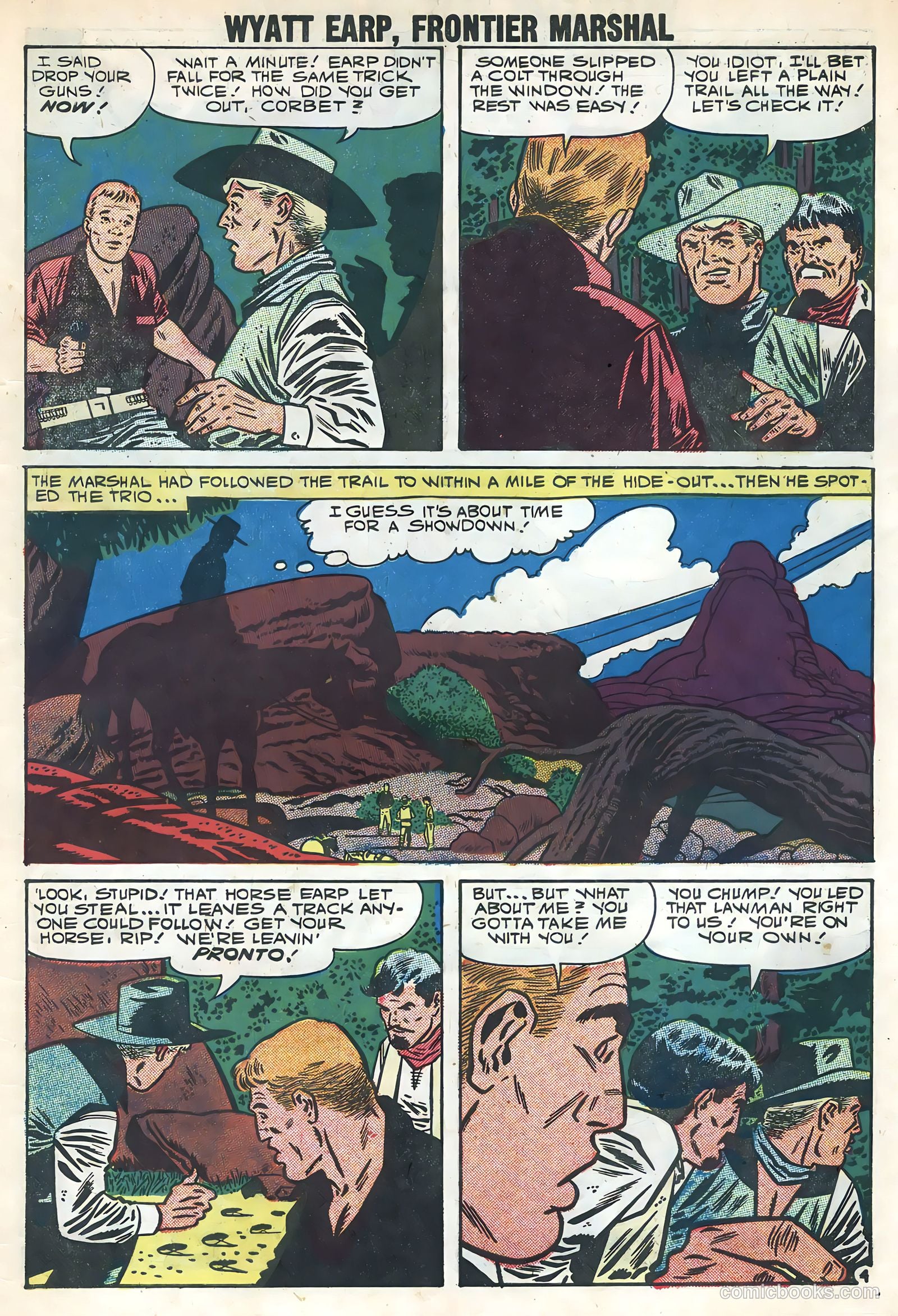Wyatt Earp, Frontier Marshal #25 (1959) — page 7 of 36