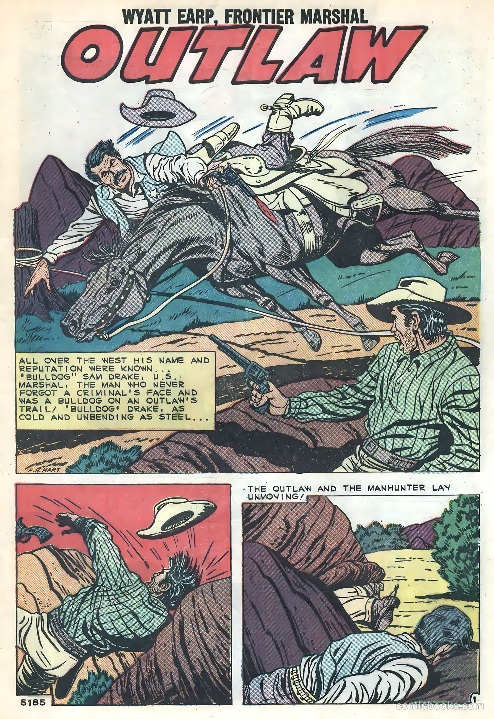 Wyatt Earp, Frontier Marshal #25 (1959) — page 9 of 36