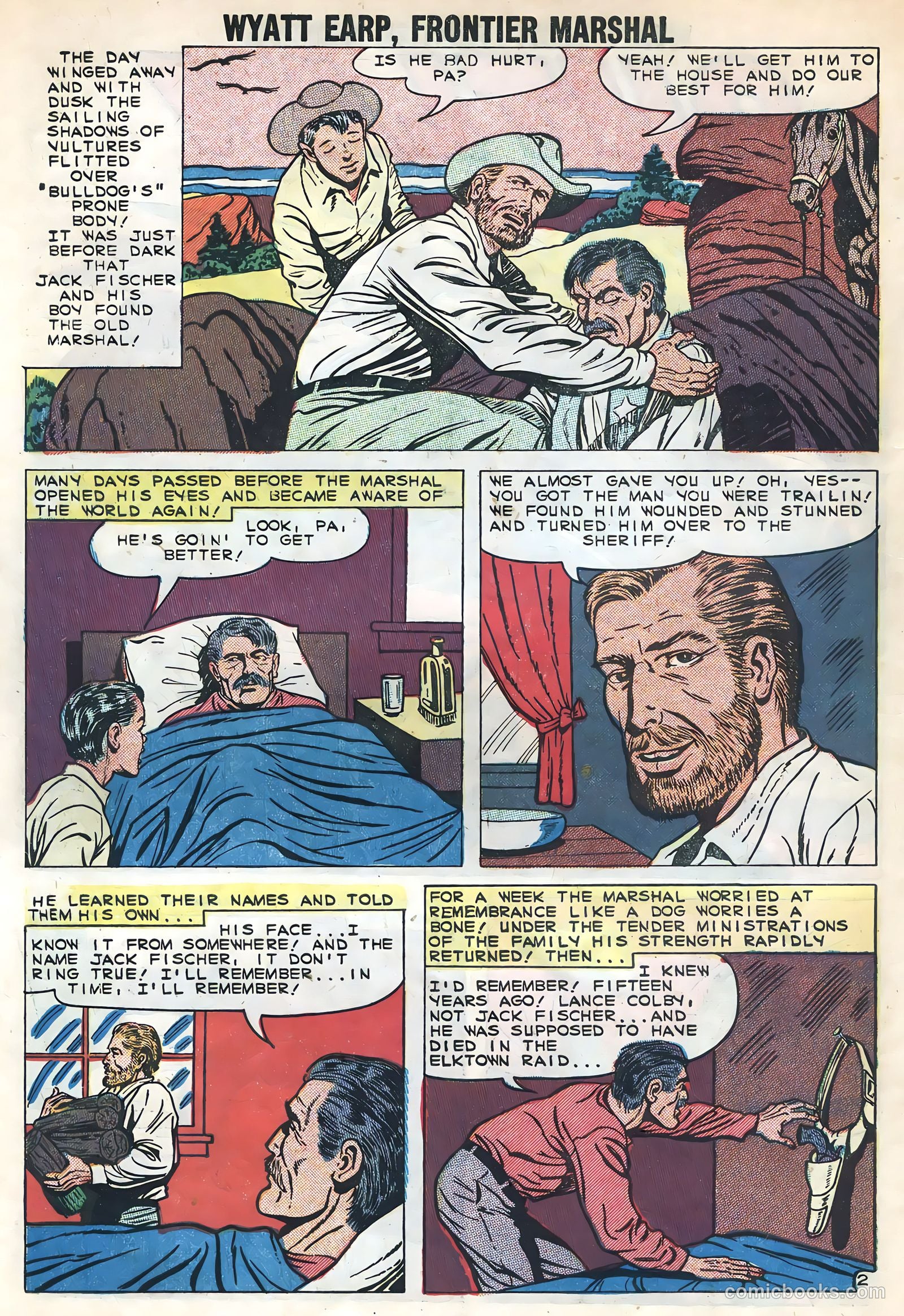 Wyatt Earp, Frontier Marshal #25 (1959) — page 10 of 36