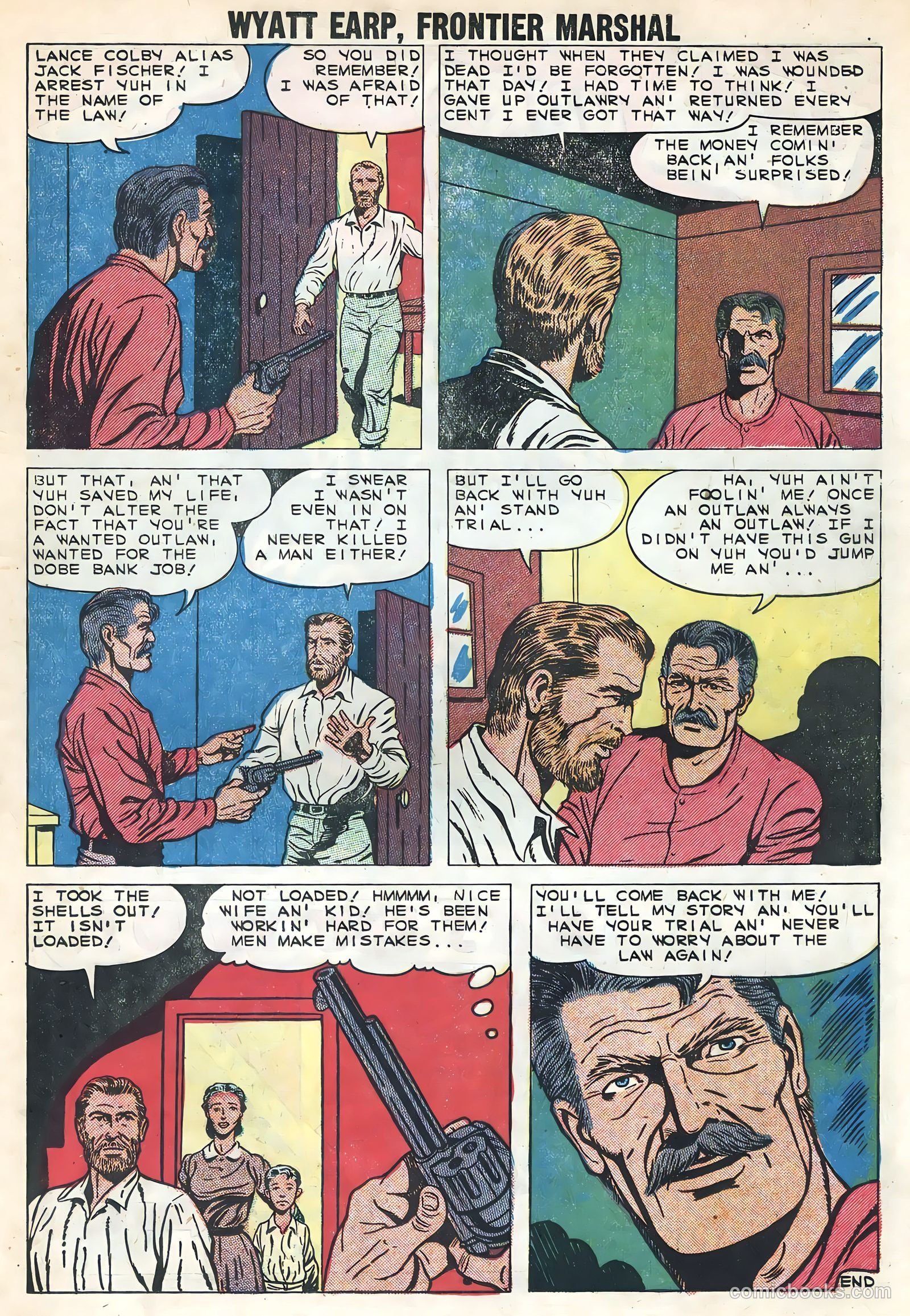 Wyatt Earp, Frontier Marshal #25 (1959) — page 11 of 36