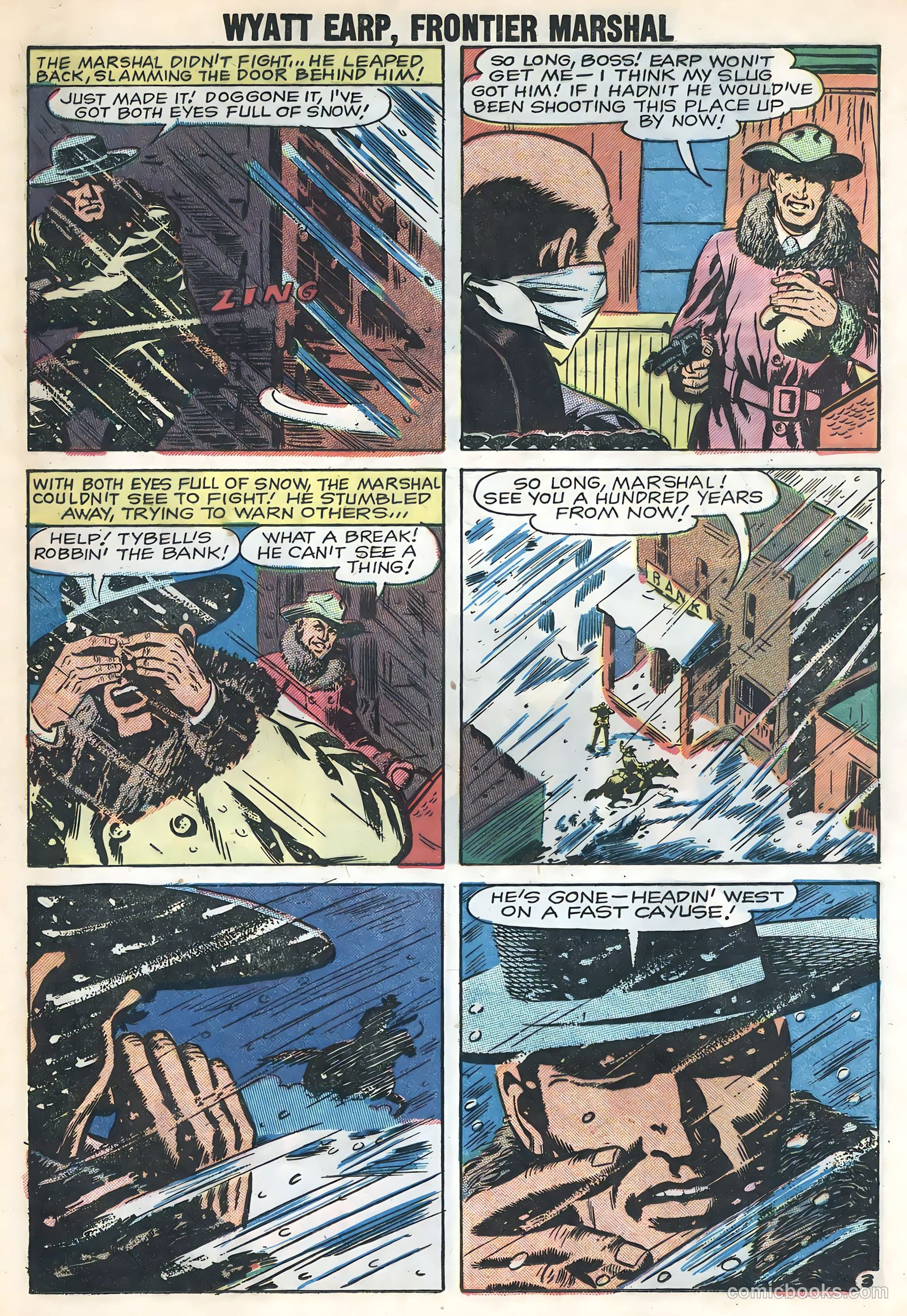 Wyatt Earp, Frontier Marshal #25 (1959) — page 25 of 36