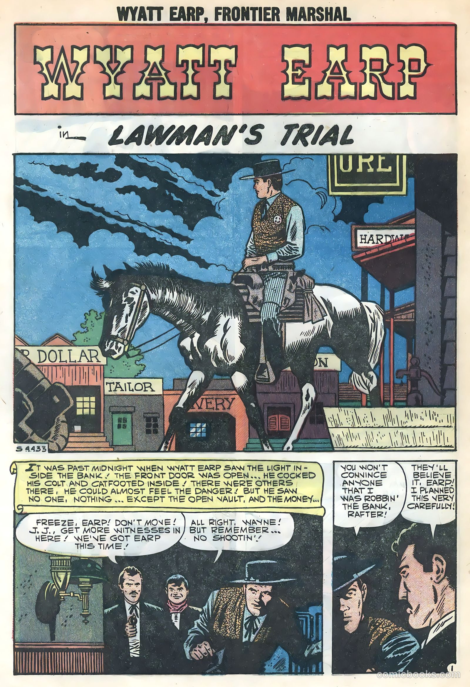 Wyatt Earp, Frontier Marshal #25 (1959) — page 28 of 36