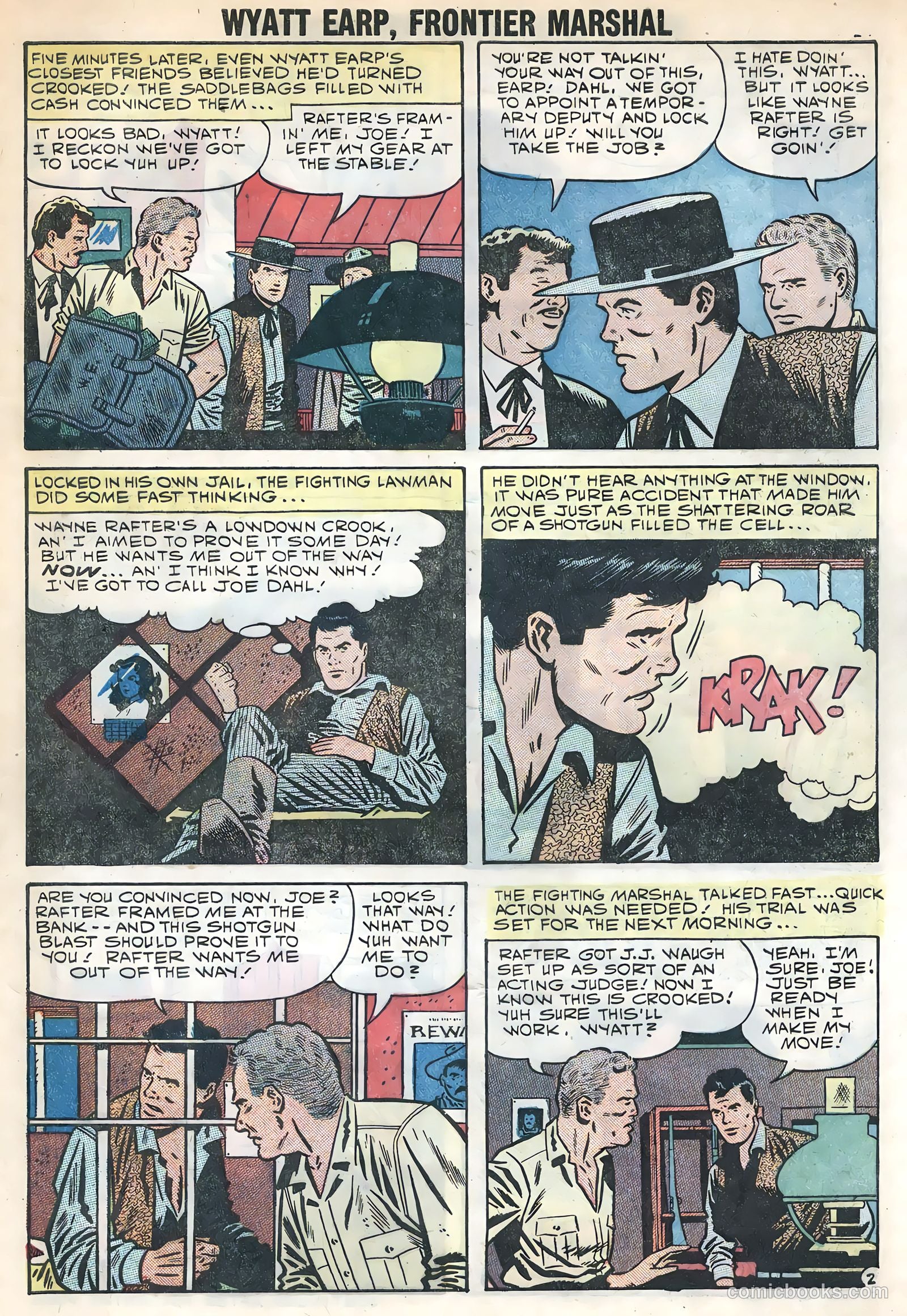 Wyatt Earp, Frontier Marshal #25 (1959) — page 29 of 36