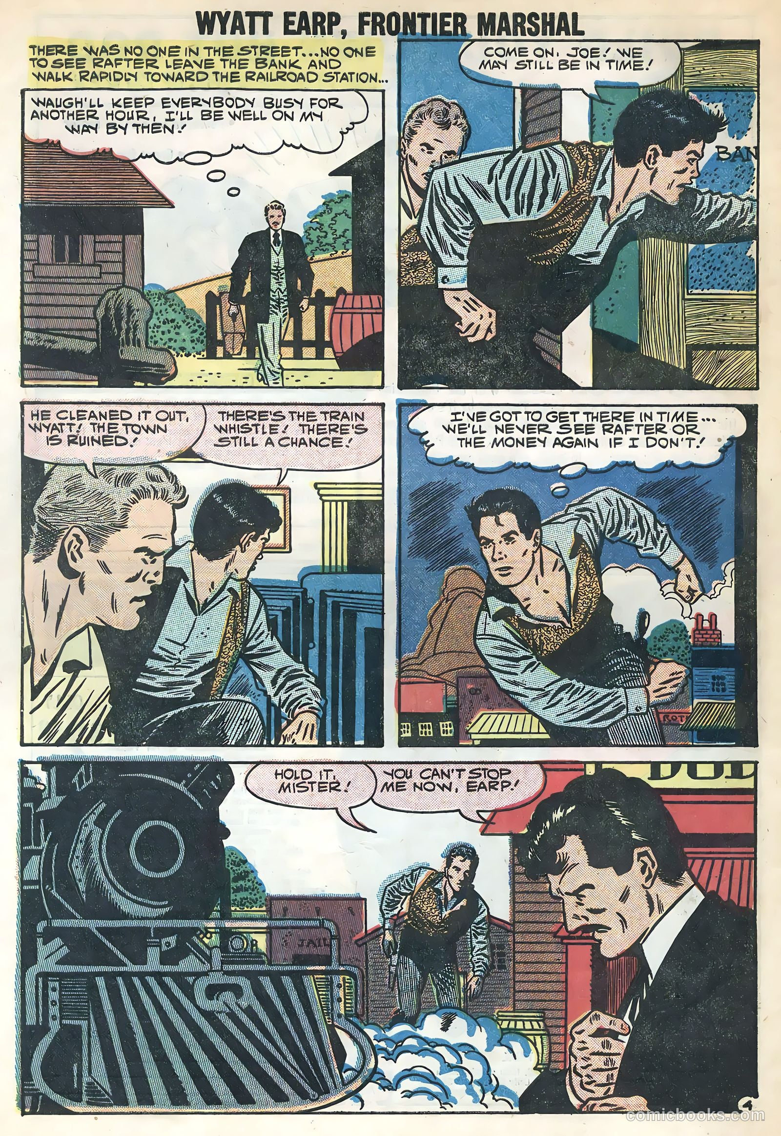 Wyatt Earp, Frontier Marshal #25 (1959) — page 32 of 36