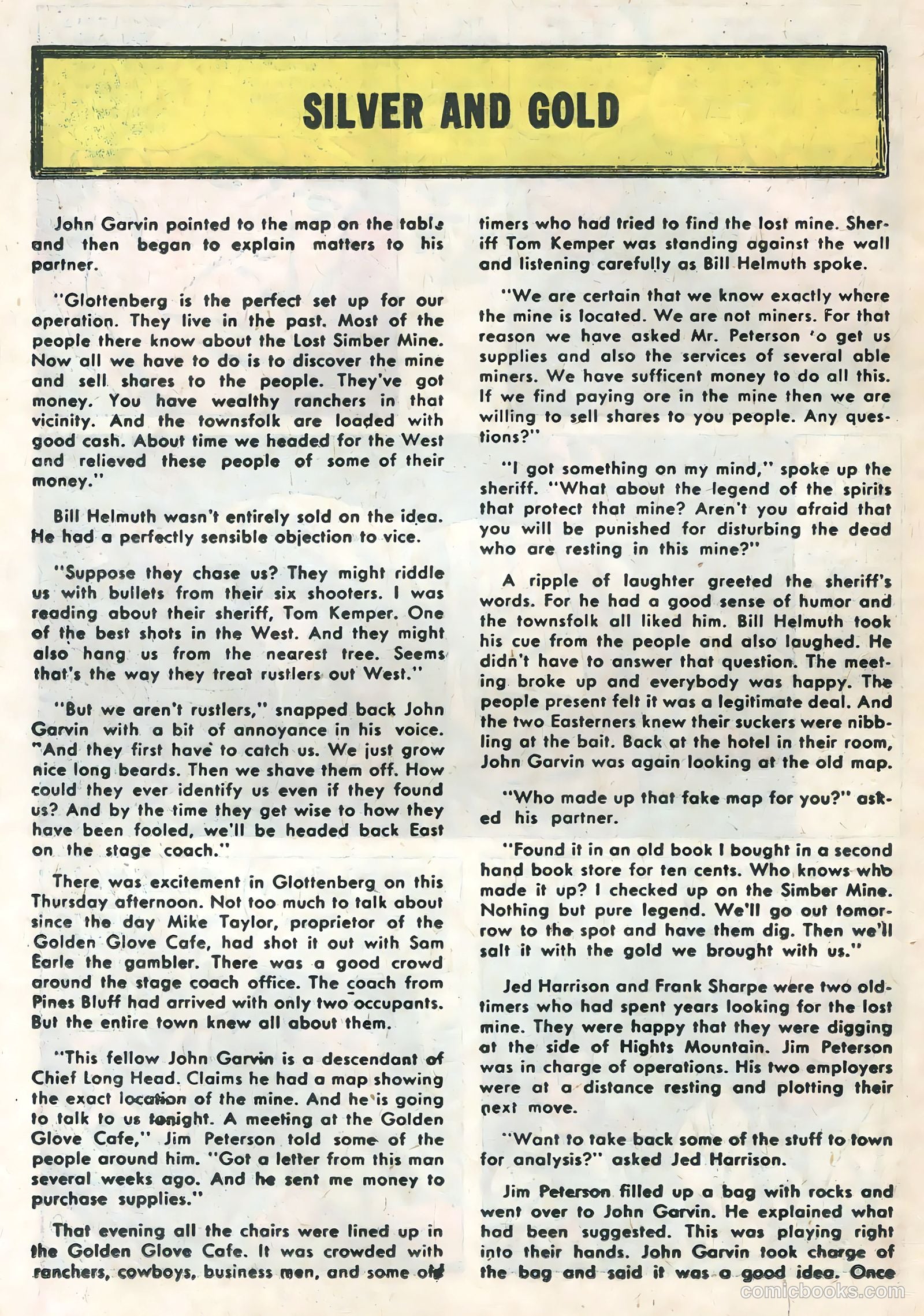 Wyatt Earp, Frontier Marshal #26 (1959) — page 18 of 36