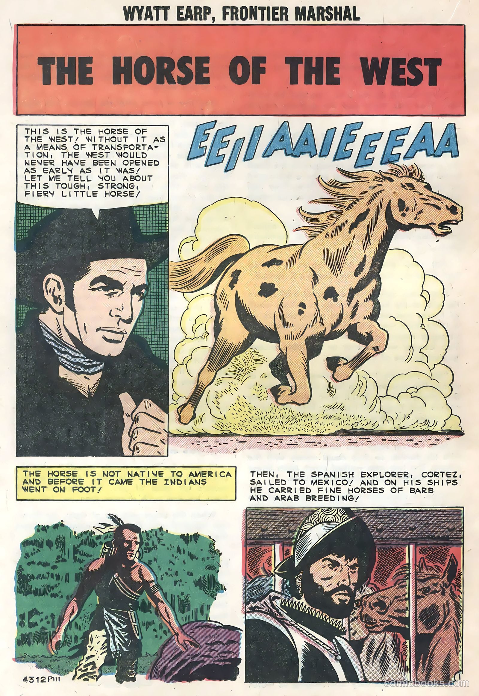 Wyatt Earp, Frontier Marshal #26 (1959) — page 20 of 36