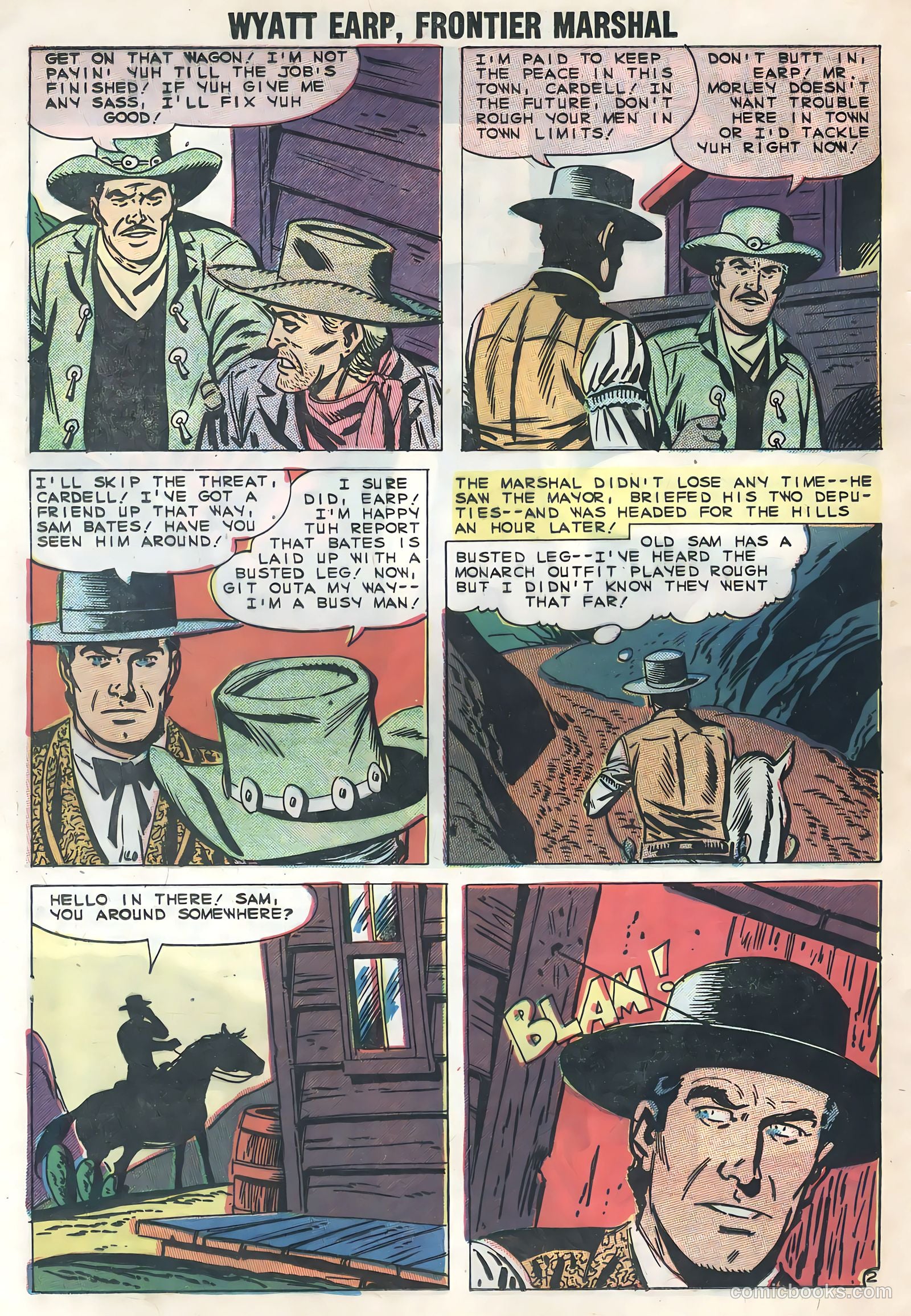 Wyatt Earp, Frontier Marshal #26 (1959) — page 24 of 36