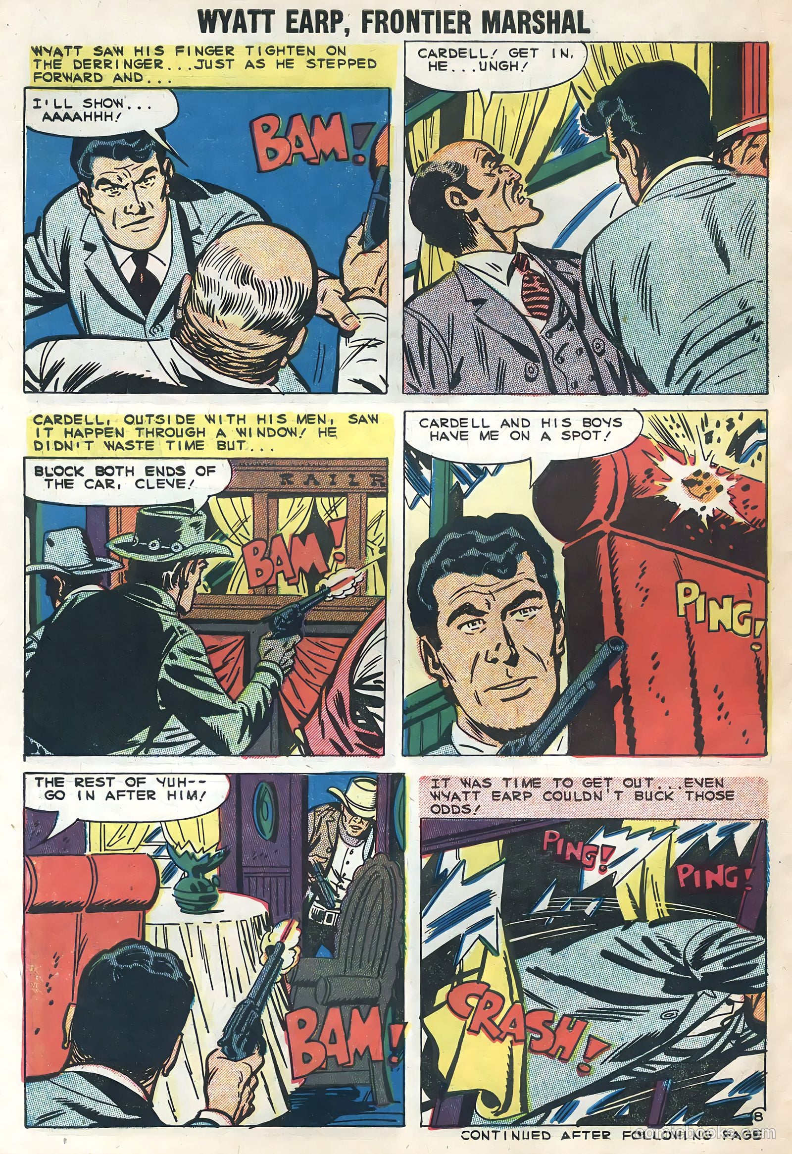 Wyatt Earp, Frontier Marshal #26 (1959) — page 30 of 36