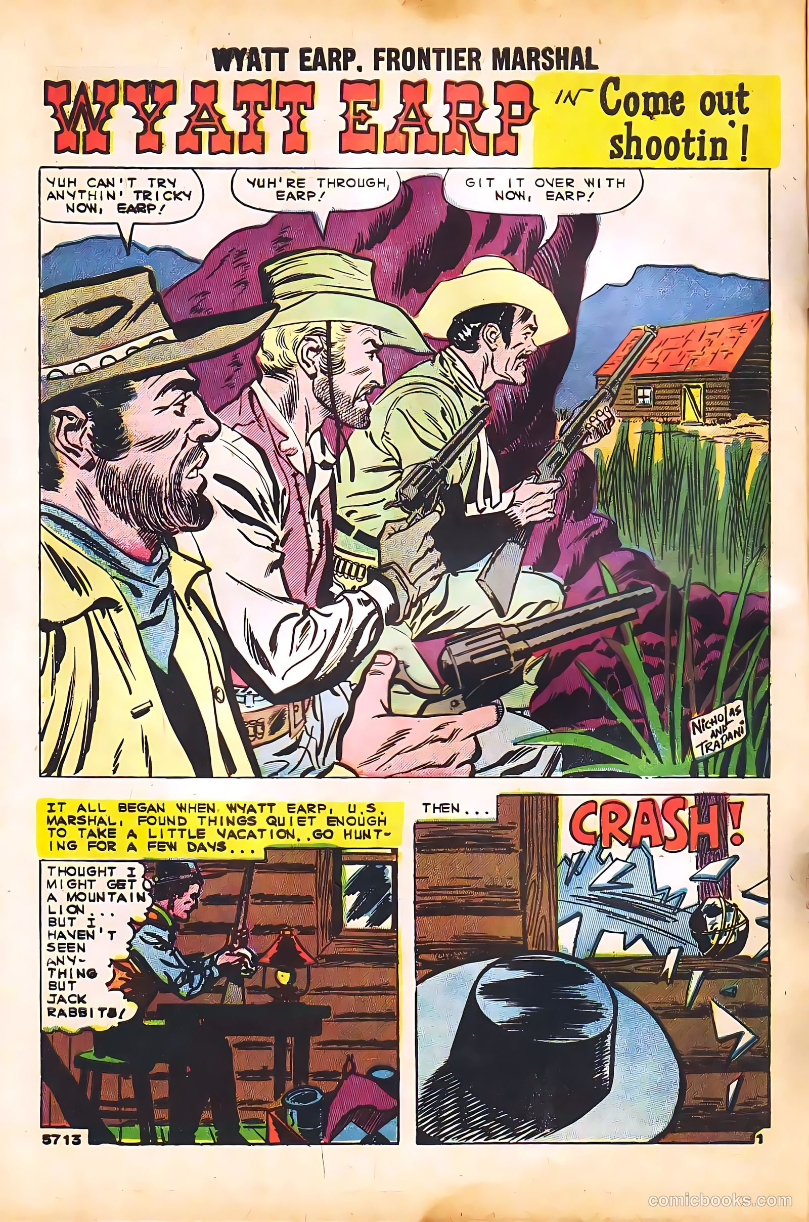 Wyatt Earp, Frontier Marshal #30 (1960, Charlton) — page 10 of 36