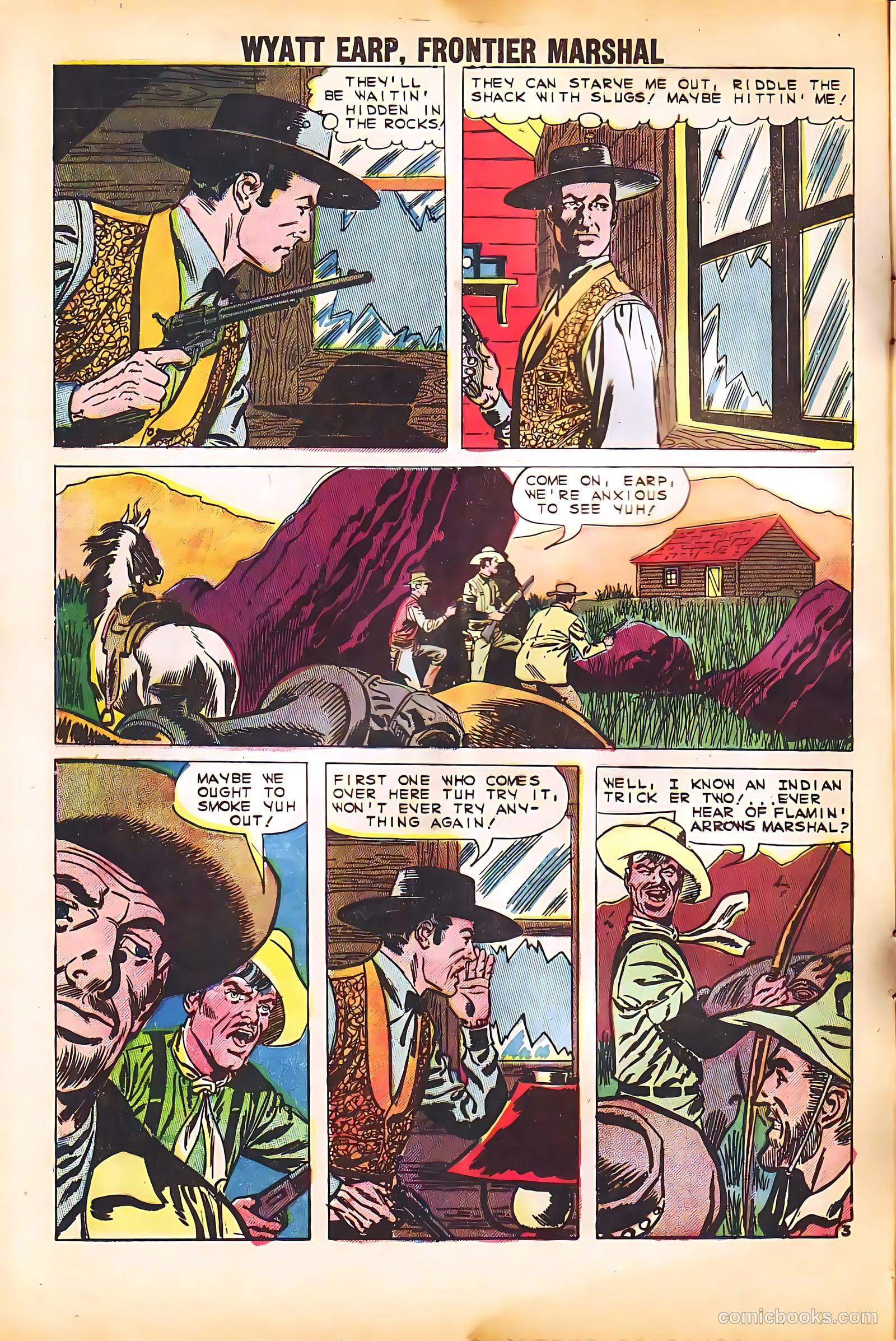 Wyatt Earp, Frontier Marshal #30 (1960, Charlton) — page 12 of 36