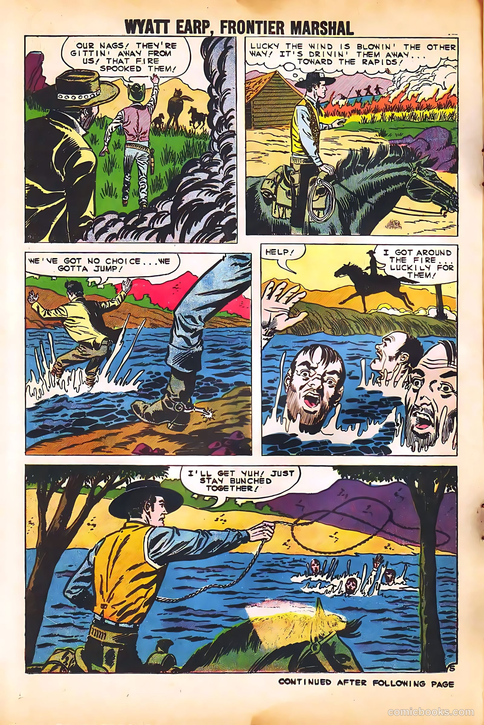 Wyatt Earp, Frontier Marshal #30 (1960, Charlton) — page 14 of 36
