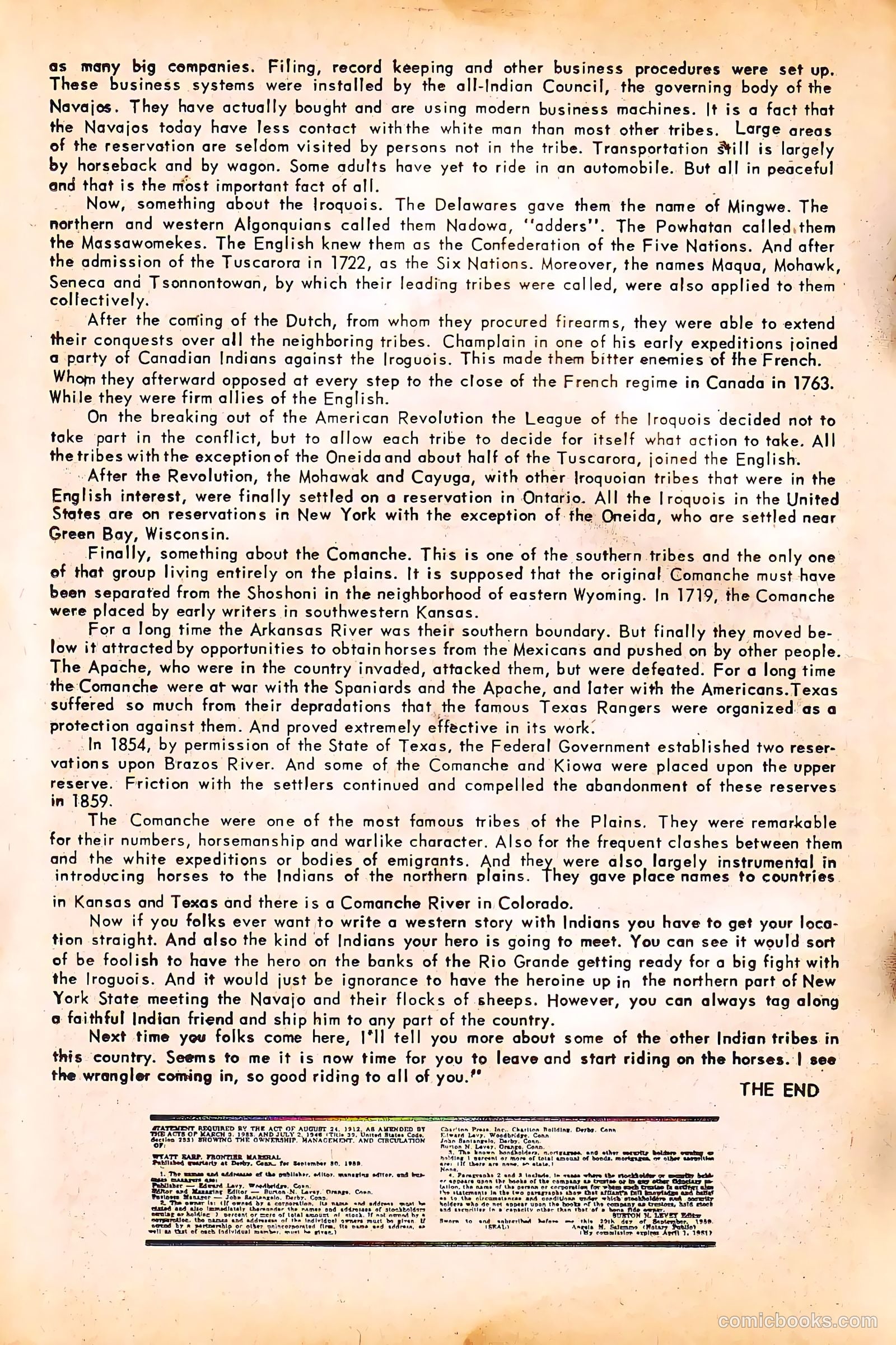 Wyatt Earp, Frontier Marshal #30 (1960, Charlton) — page 18 of 36
