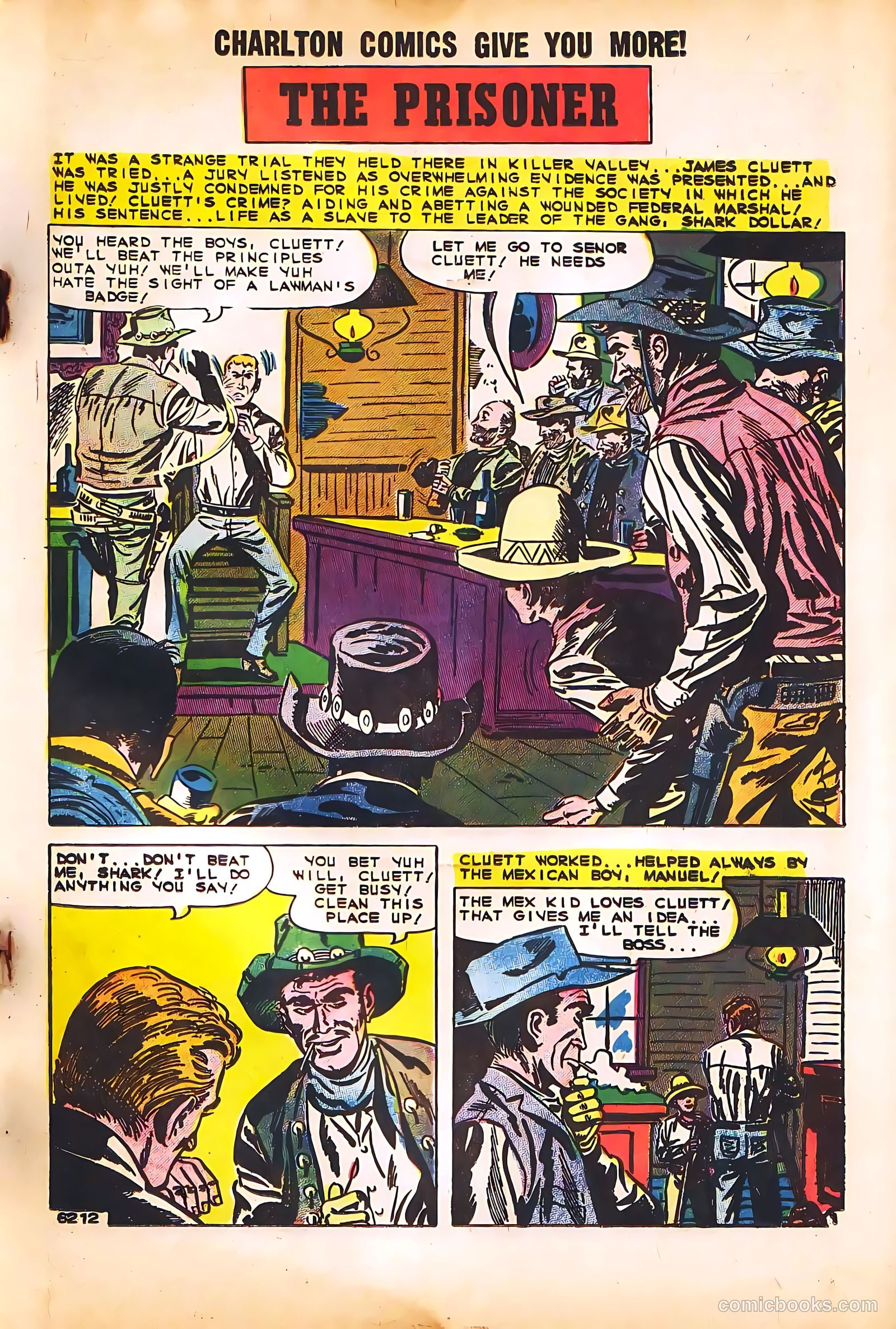 Wyatt Earp, Frontier Marshal #30 (1960, Charlton) — page 19 of 36