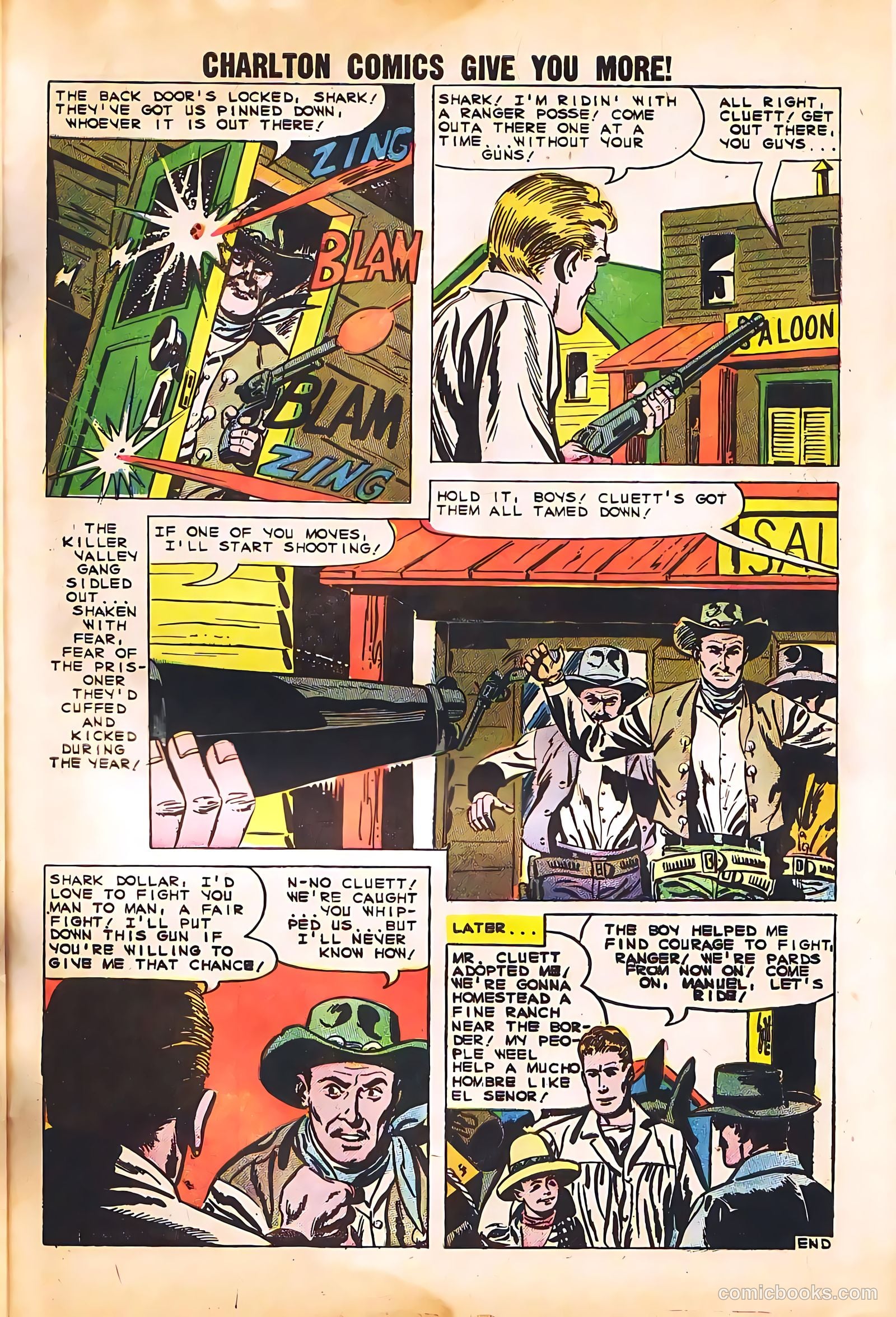 Wyatt Earp, Frontier Marshal #30 (1960, Charlton) — page 27 of 36