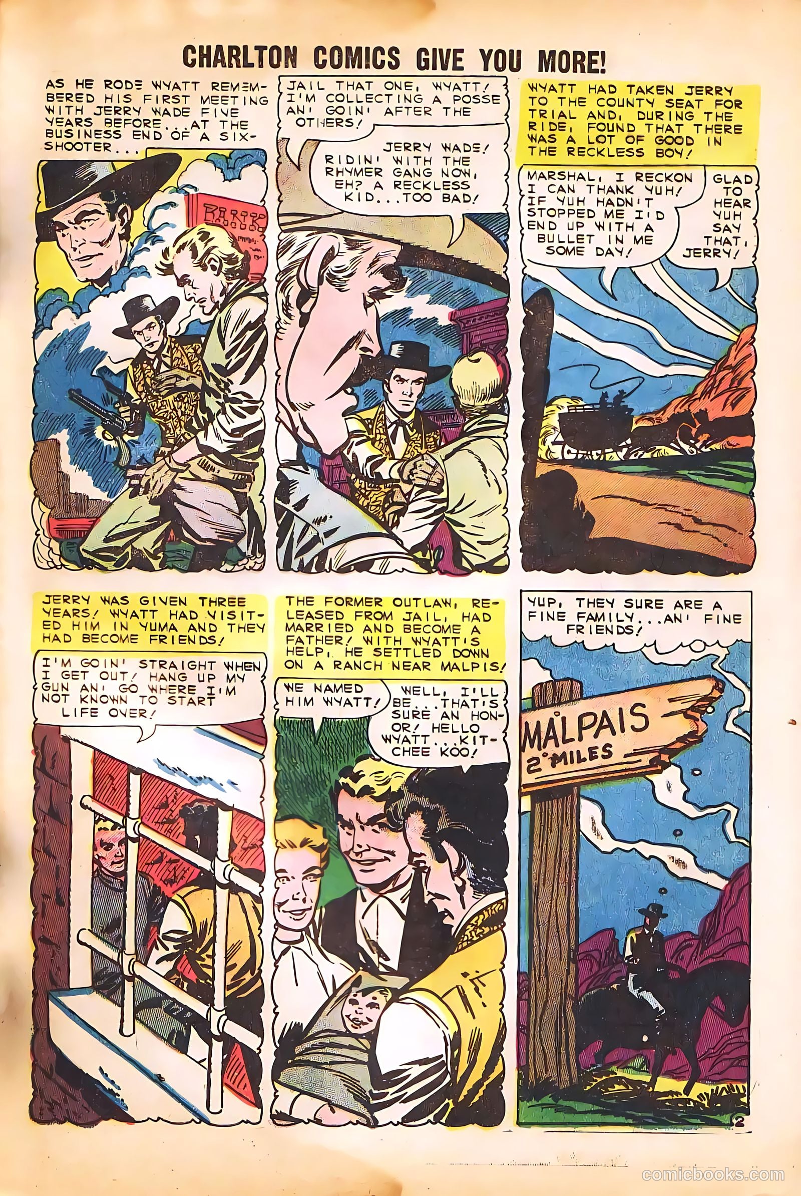 Wyatt Earp, Frontier Marshal #30 (1960, Charlton) — page 29 of 36