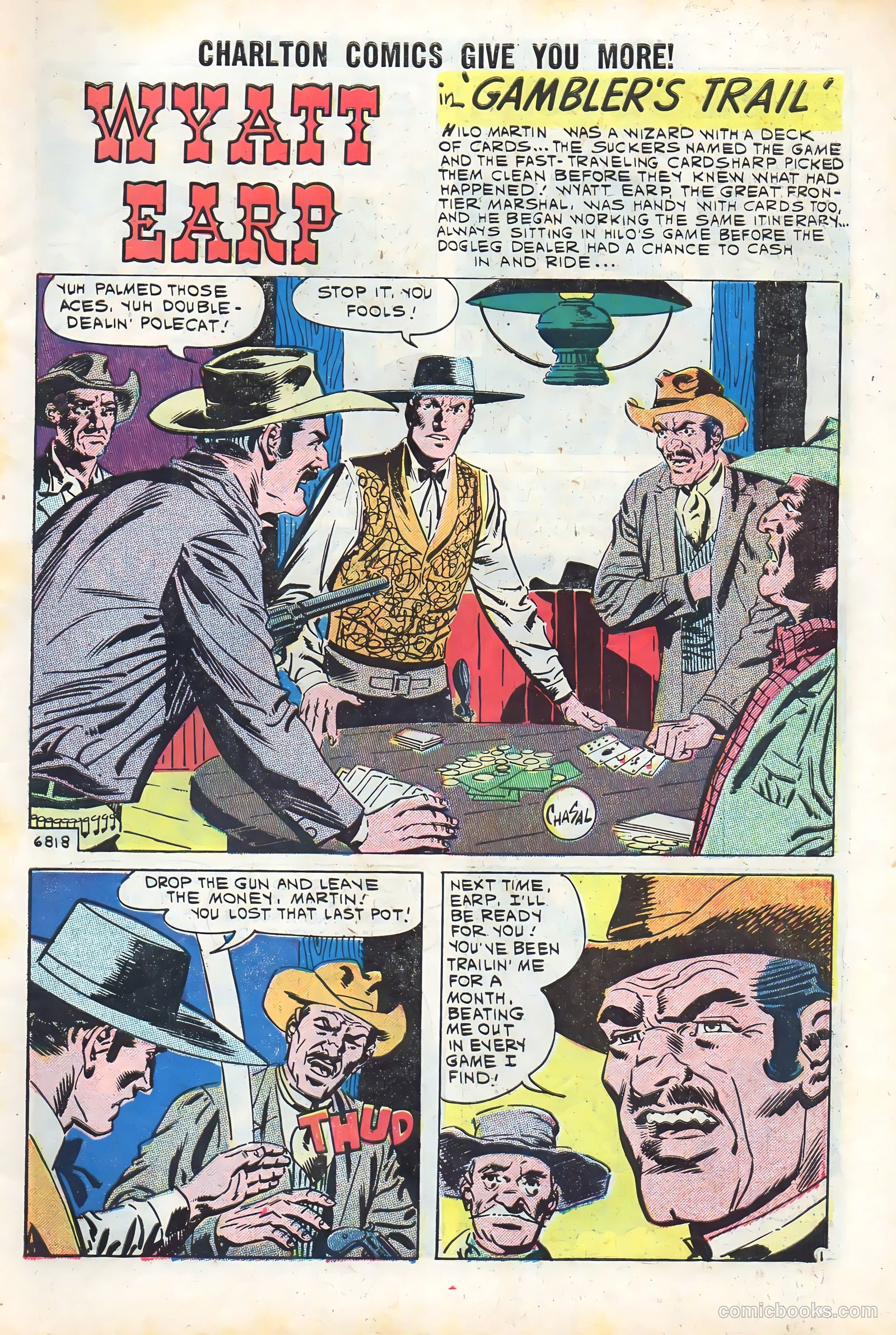 Wyatt Earp, Frontier Marshal #34 (1961) — page 3 of 36