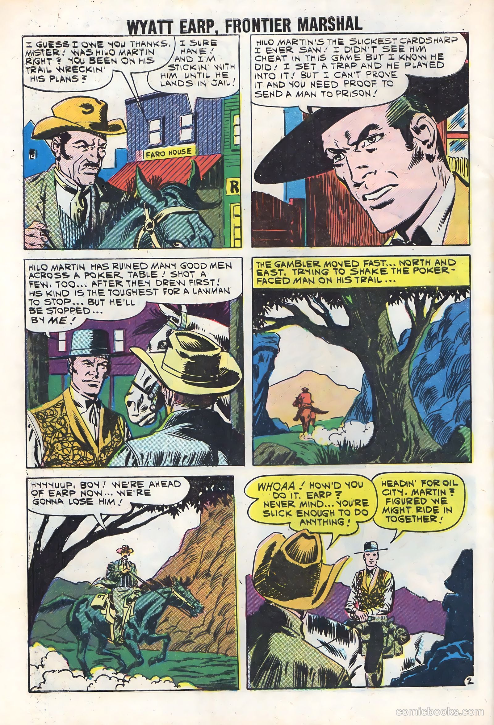 Wyatt Earp, Frontier Marshal #34 (1961) — page 4 of 36