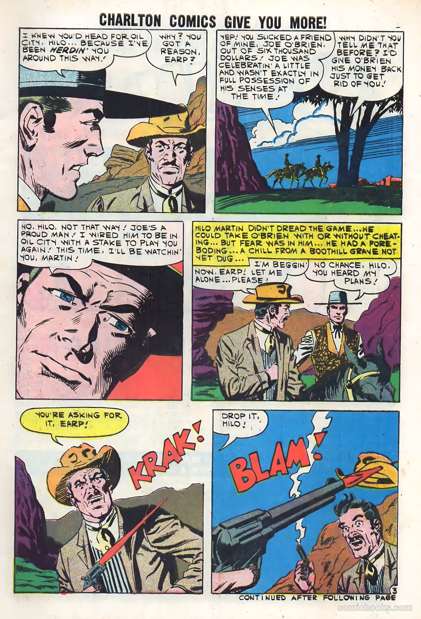 Wyatt Earp, Frontier Marshal #34 (1961) — page 5 of 36