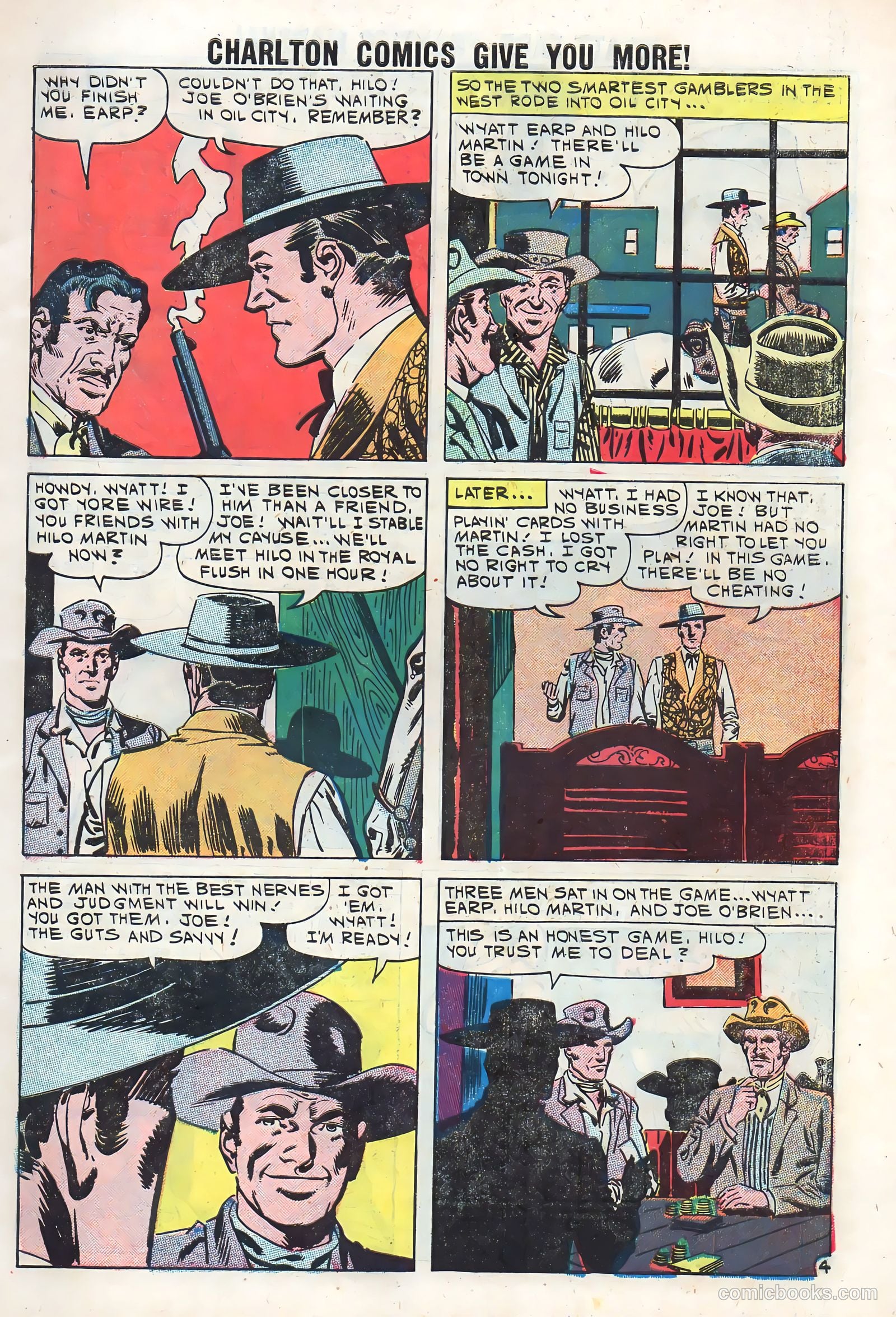Wyatt Earp, Frontier Marshal #34 (1961) — page 7 of 36