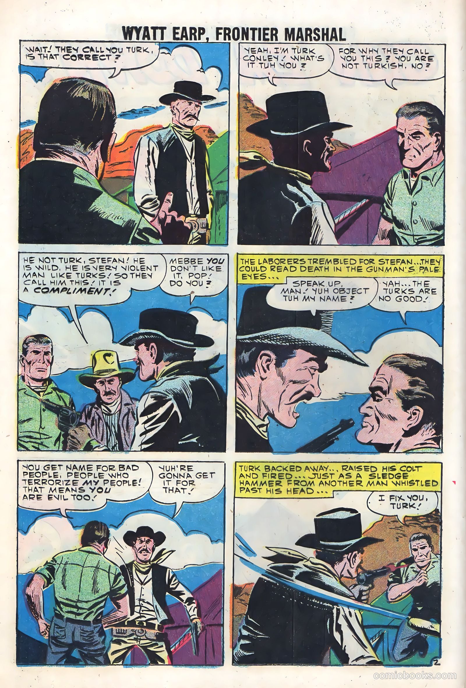 Wyatt Earp, Frontier Marshal #34 (1961) — page 12 of 36