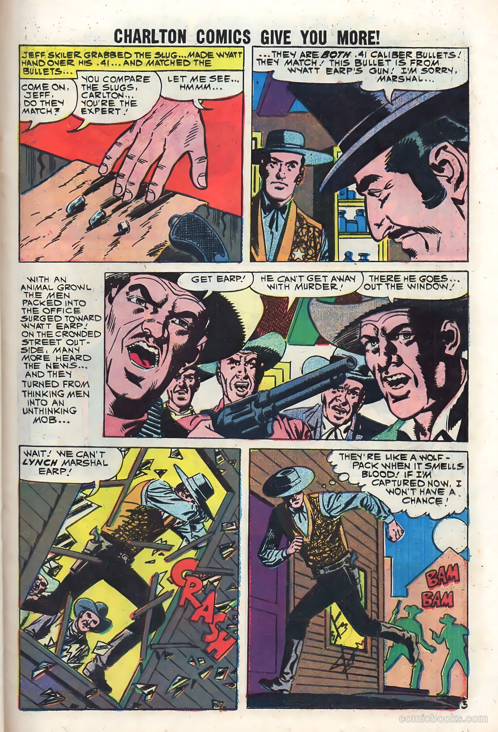 Wyatt Earp, Frontier Marshal #34 (1961) — page 25 of 36