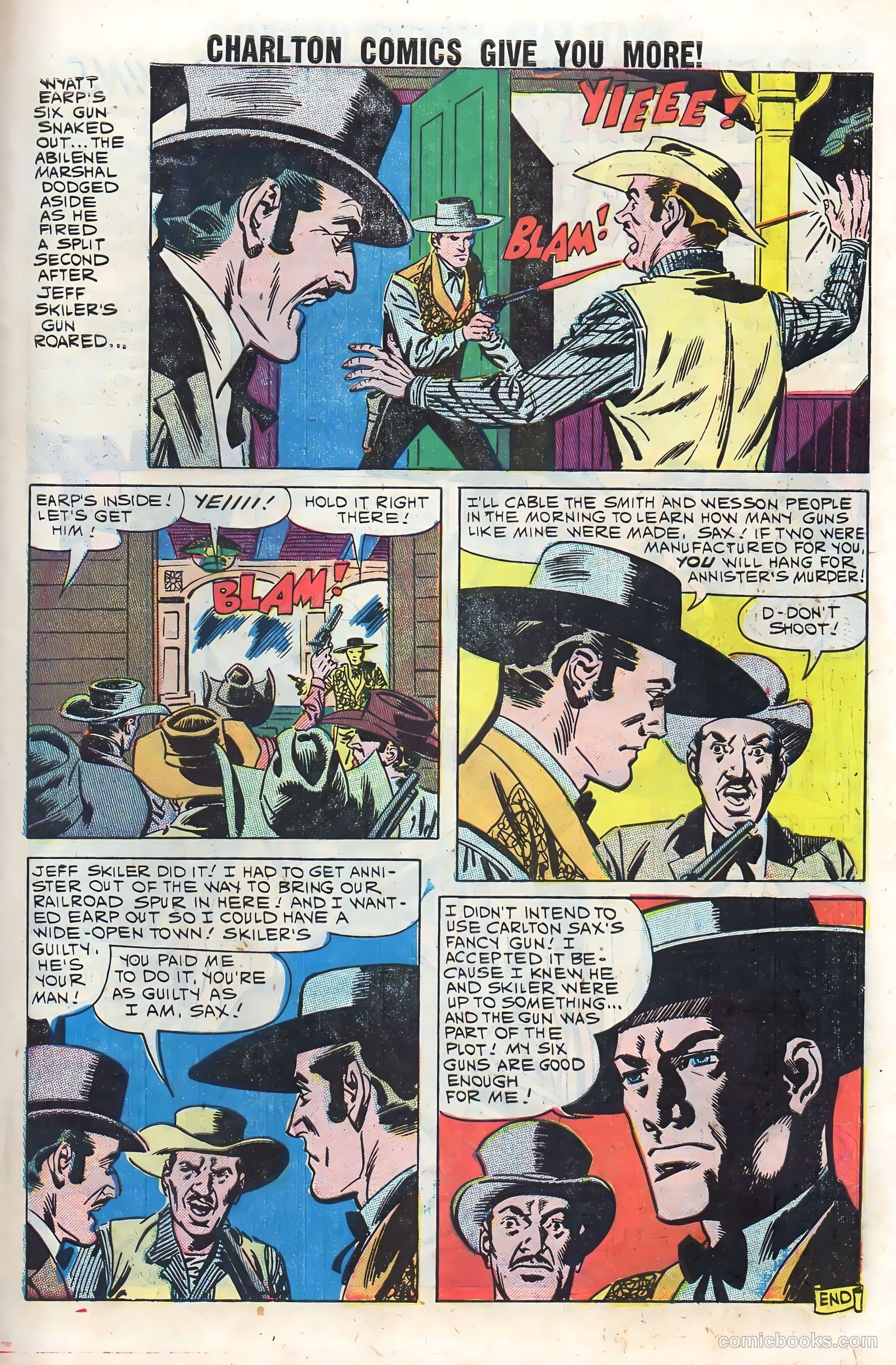 Wyatt Earp, Frontier Marshal #34 (1961) — page 27 of 36
