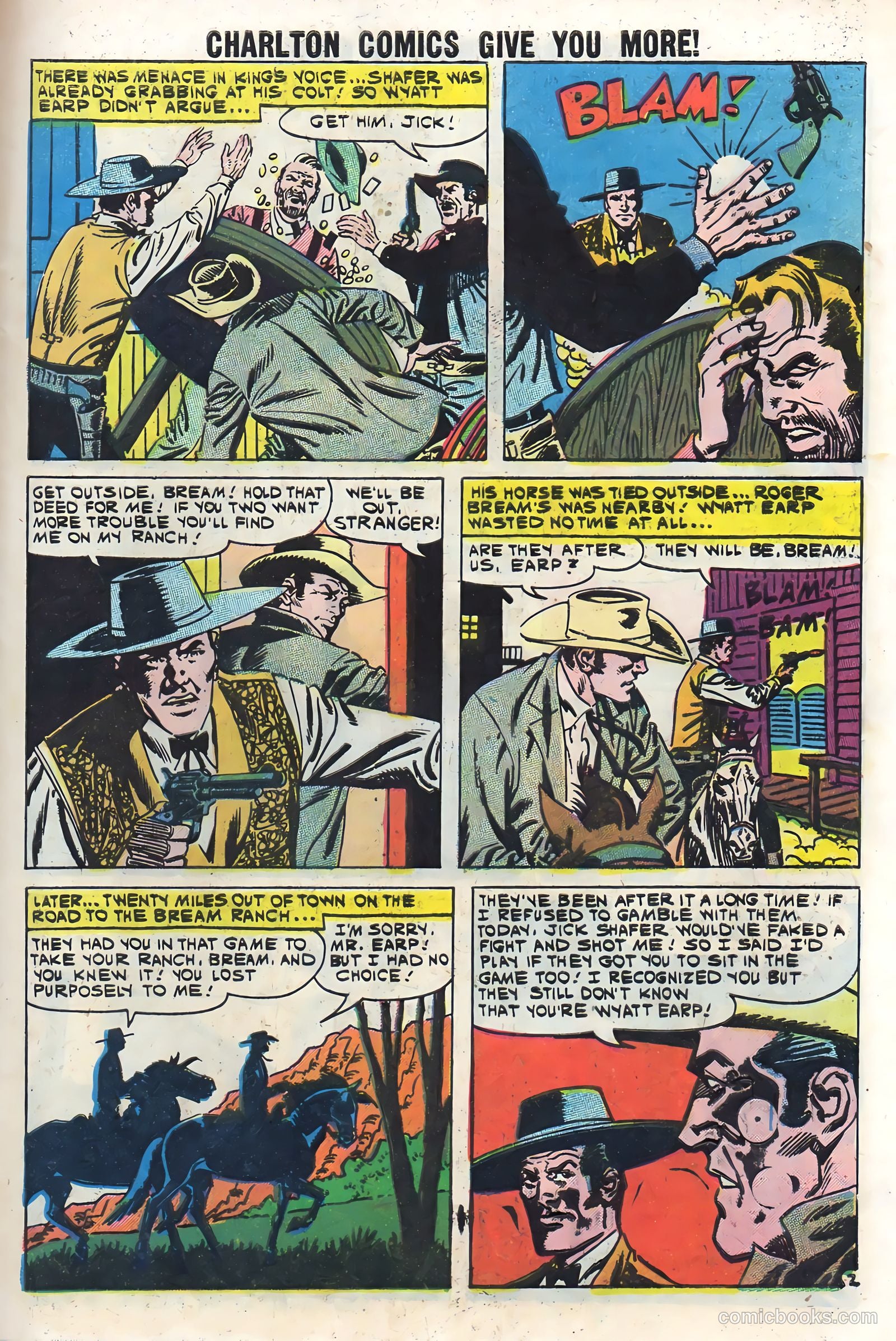 Wyatt Earp, Frontier Marshal #34 (1961) — page 29 of 36