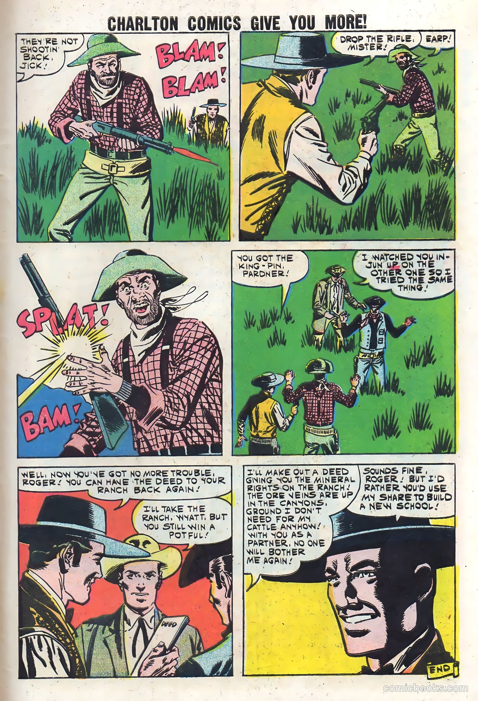 Wyatt Earp, Frontier Marshal #34 (1961) — page 33 of 36