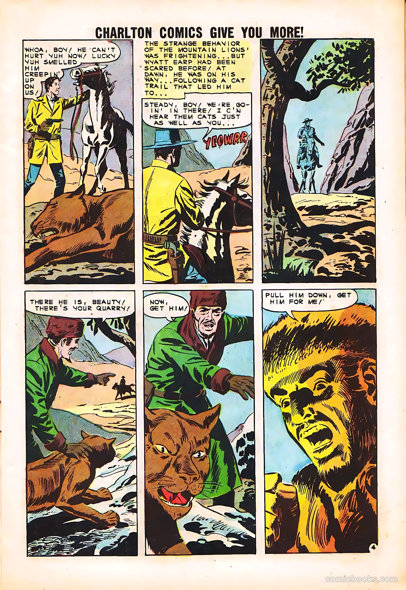 Wyatt Earp, Frontier Marshal #35 (1963, Charlton) — page 7 of 36