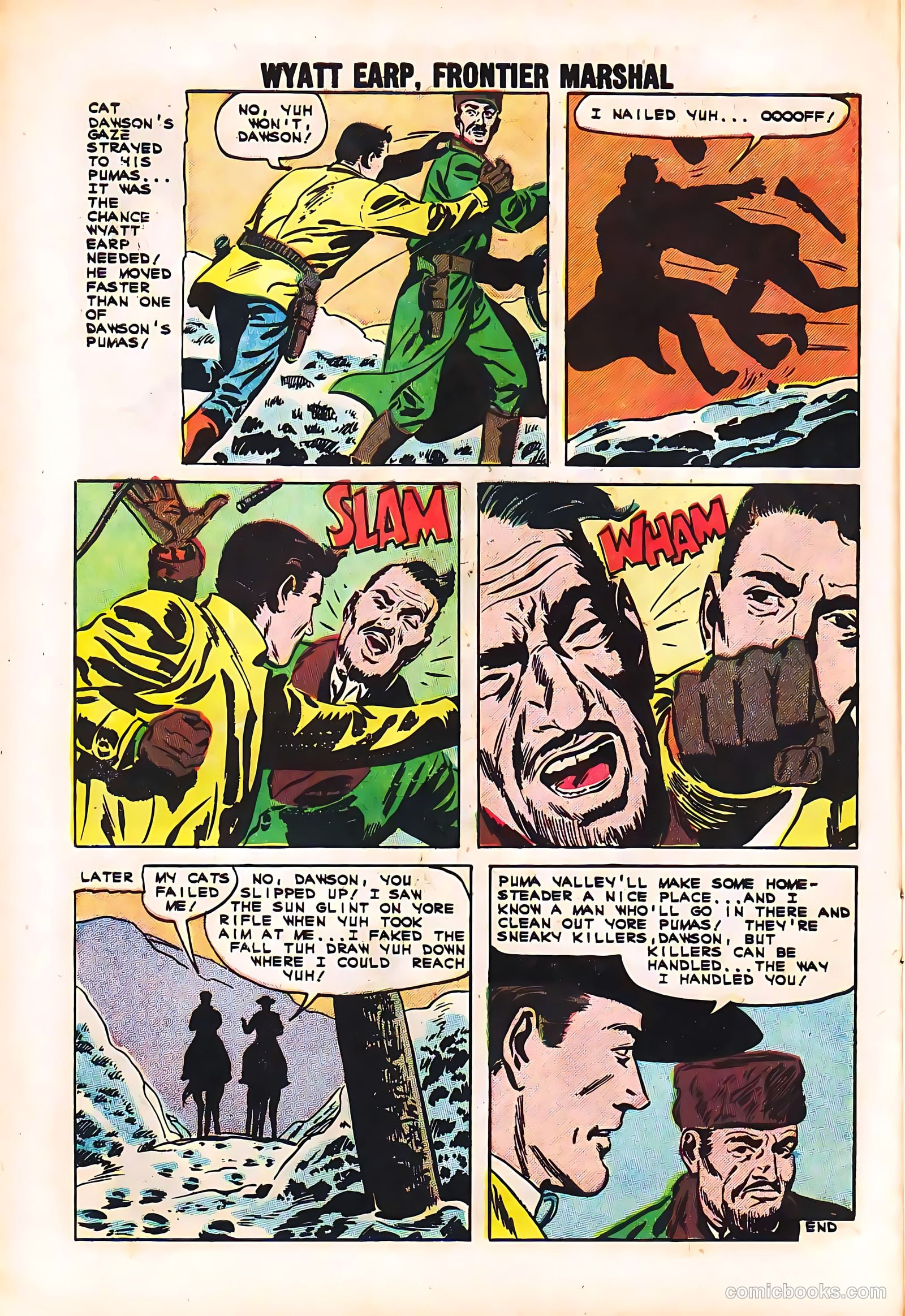 Wyatt Earp, Frontier Marshal #35 (1963, Charlton) — page 10 of 36
